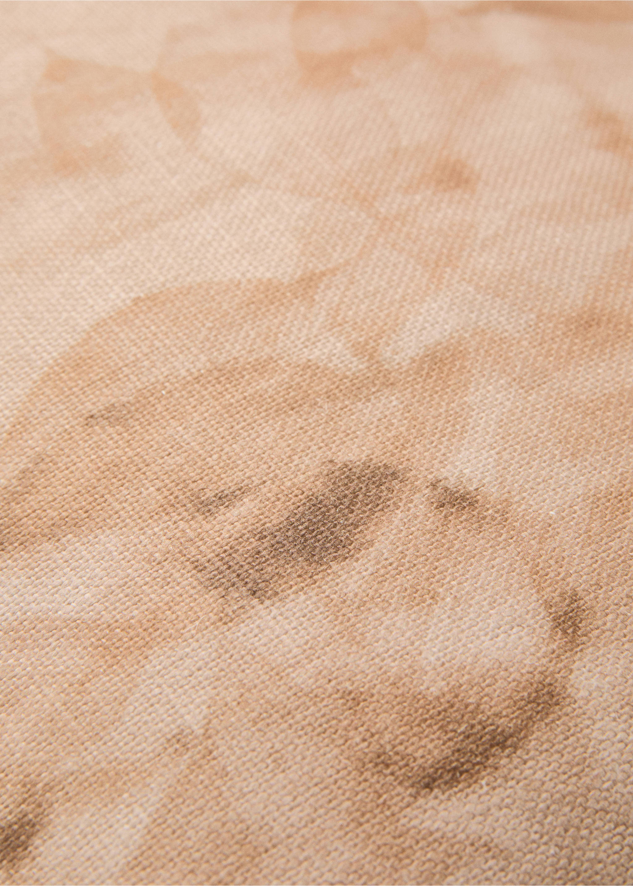 Capa de almofada decorativa de linho com estampado floral 40x60 cm - Pormenor do artigo 3, Alperce. Ref: 27013347-00.