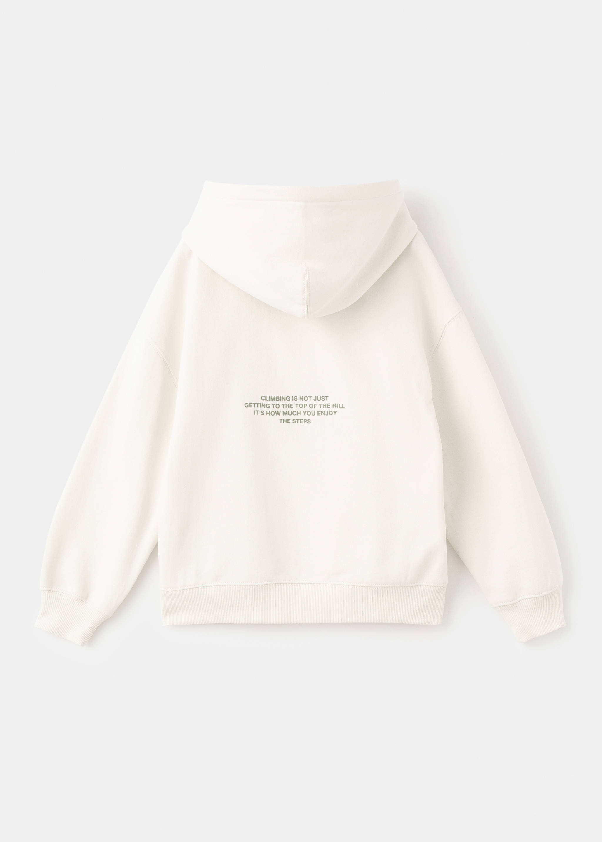 Sudadera algodón estampada - Reverso del artículo