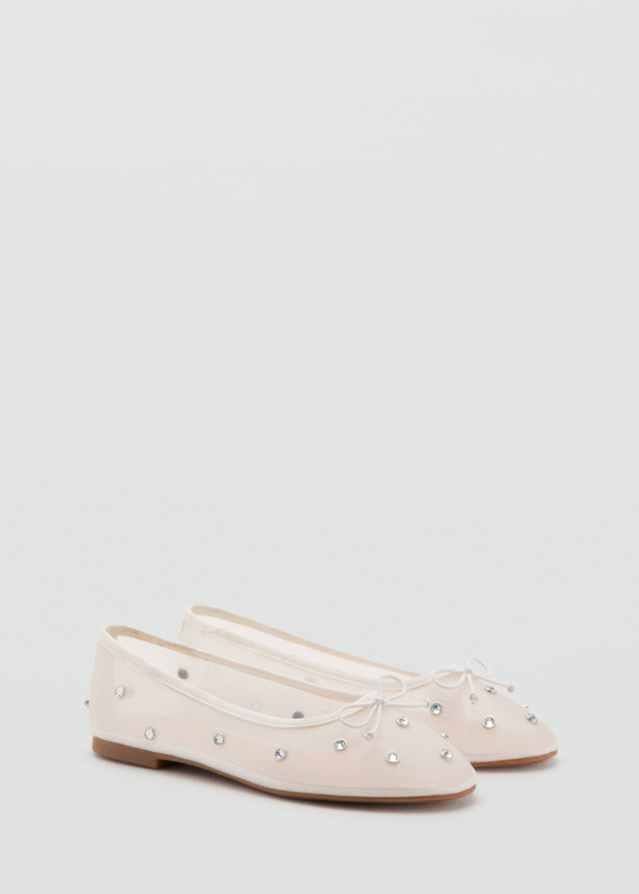 Rhinestone ballet flats - Medium plane