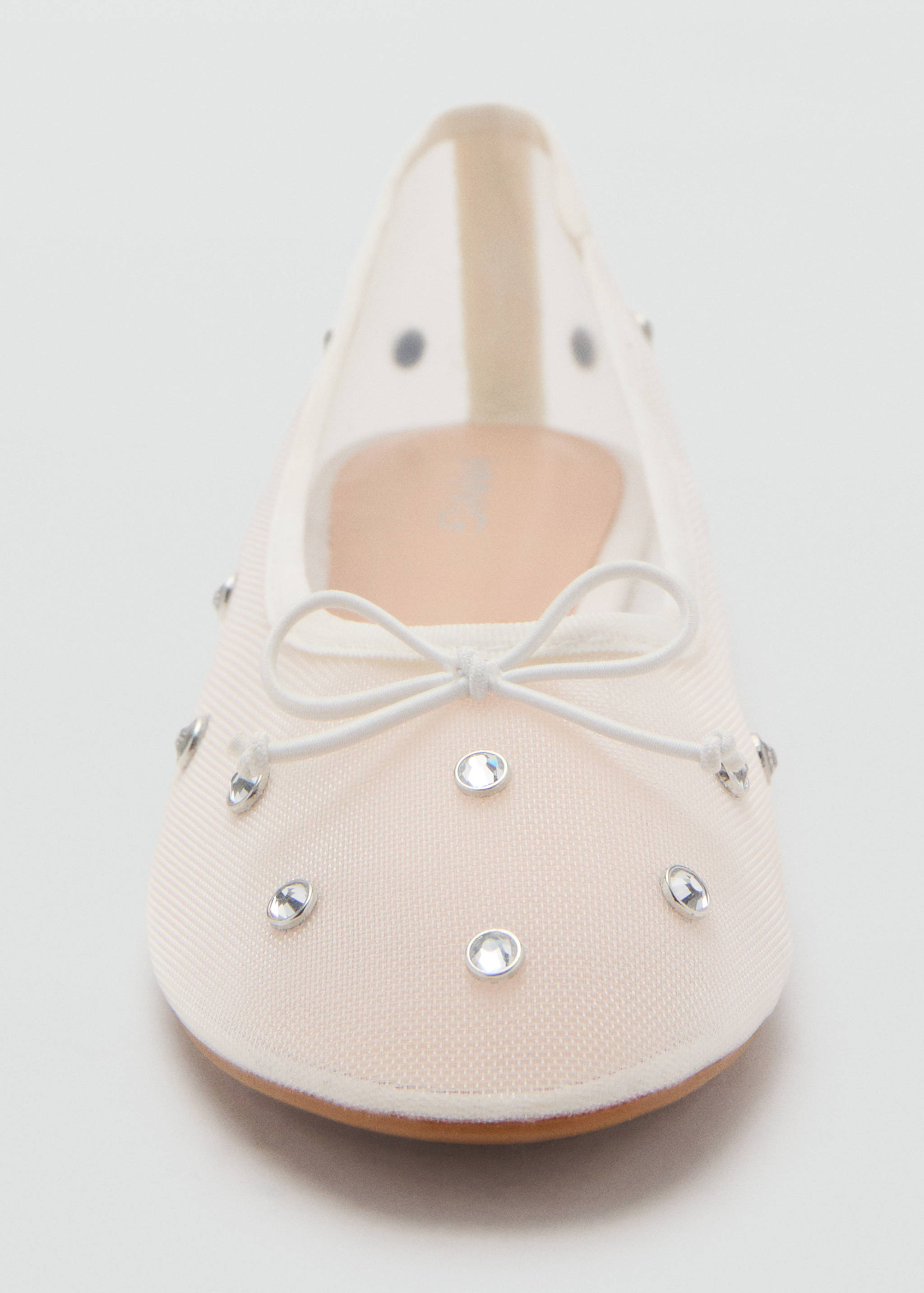 Rhinestone ballet flats - Details of the article 2