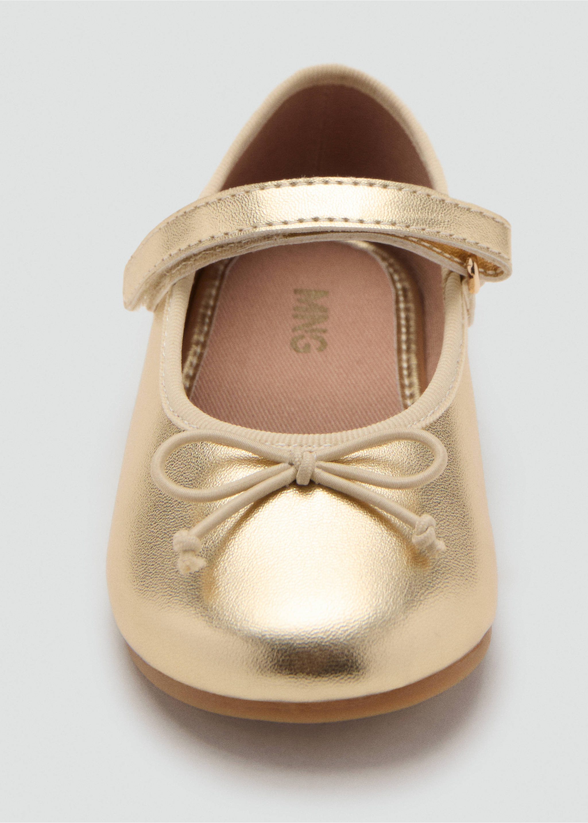 Bailarina metalizada lazo - Detalle del artículo 2, Oro. Ref: 27013717-00.