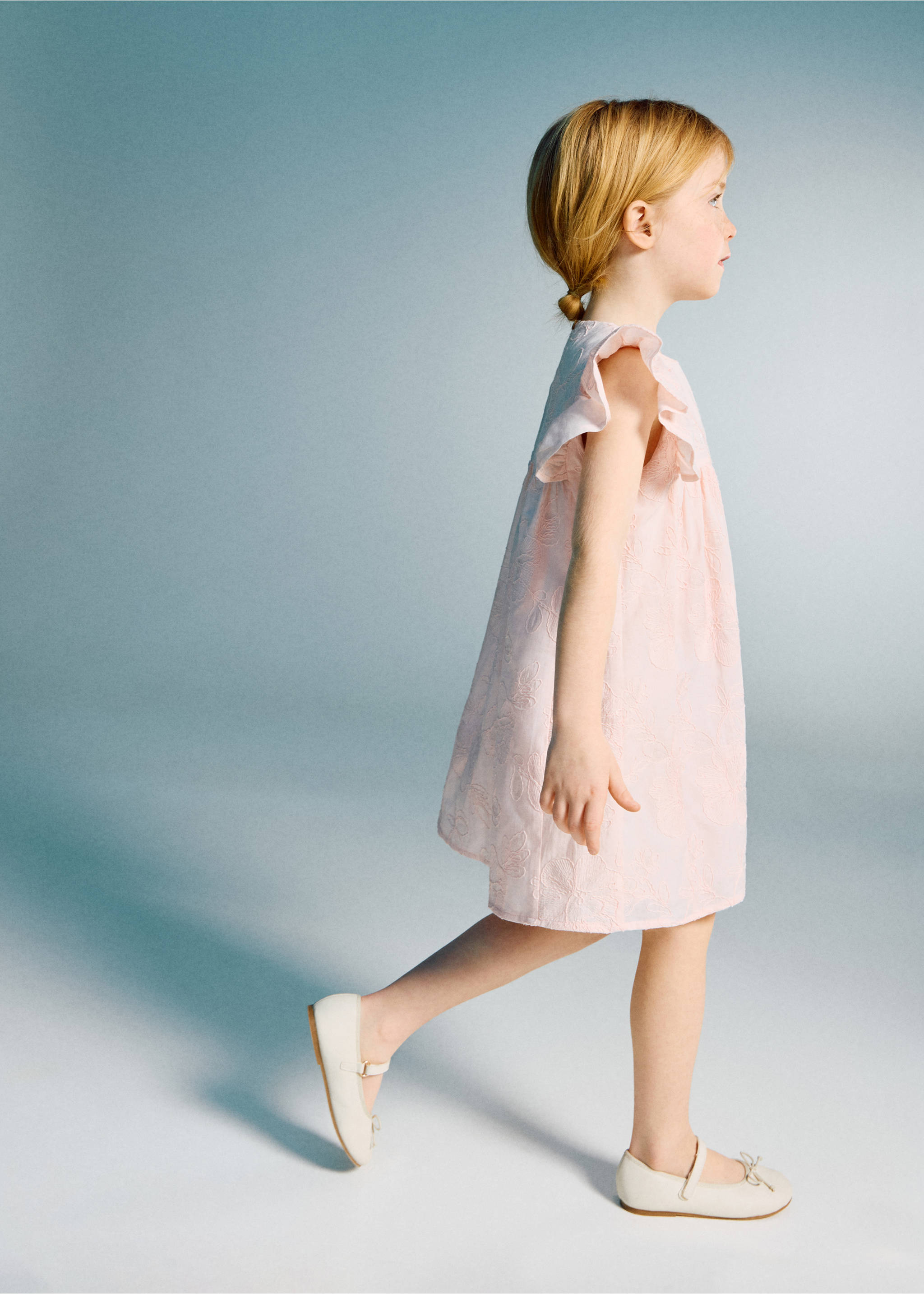 Bailarina tira detalle lazo - Plano general, Blanco roto. Ref: 27013719-00.