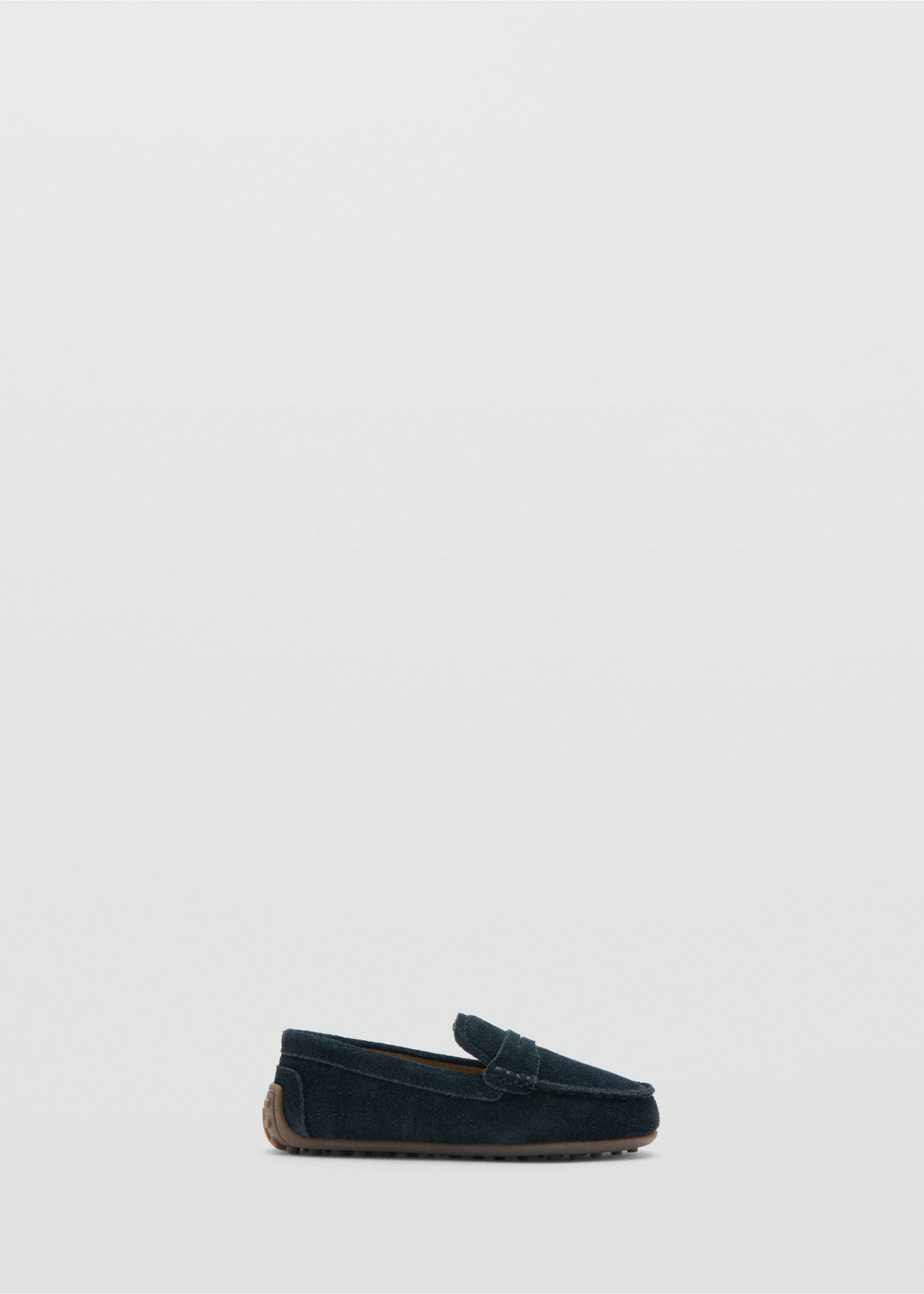 Leather loafers - Article without model, Blue. Ref: 27013732-00.