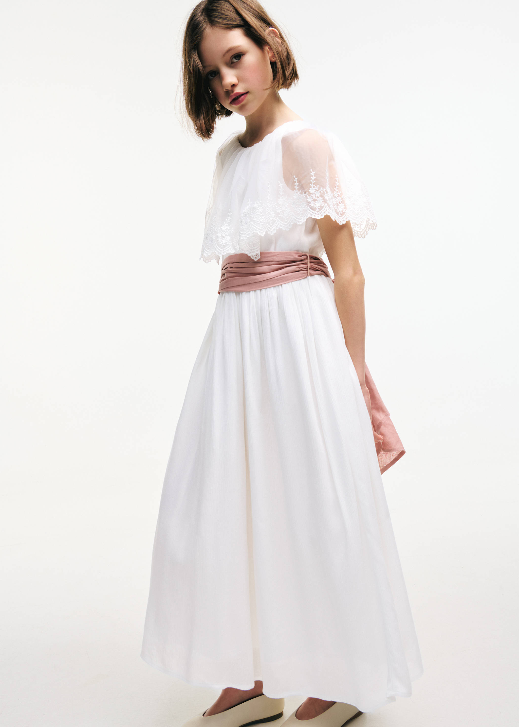 Vestido lazo de lino - Detalle del artículo 5