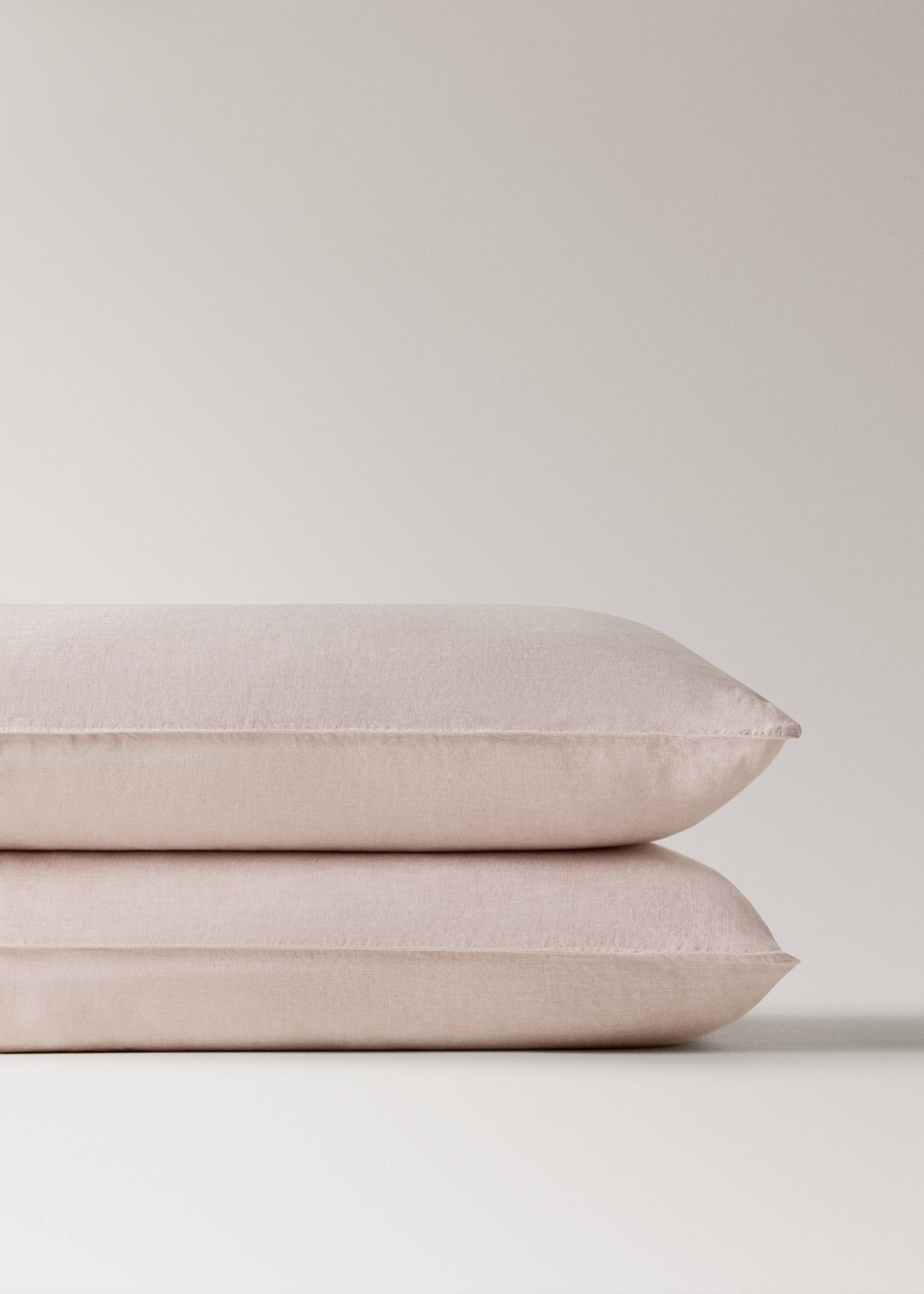 100% melange linen pillowcase 50x75cm - Details of the article 3