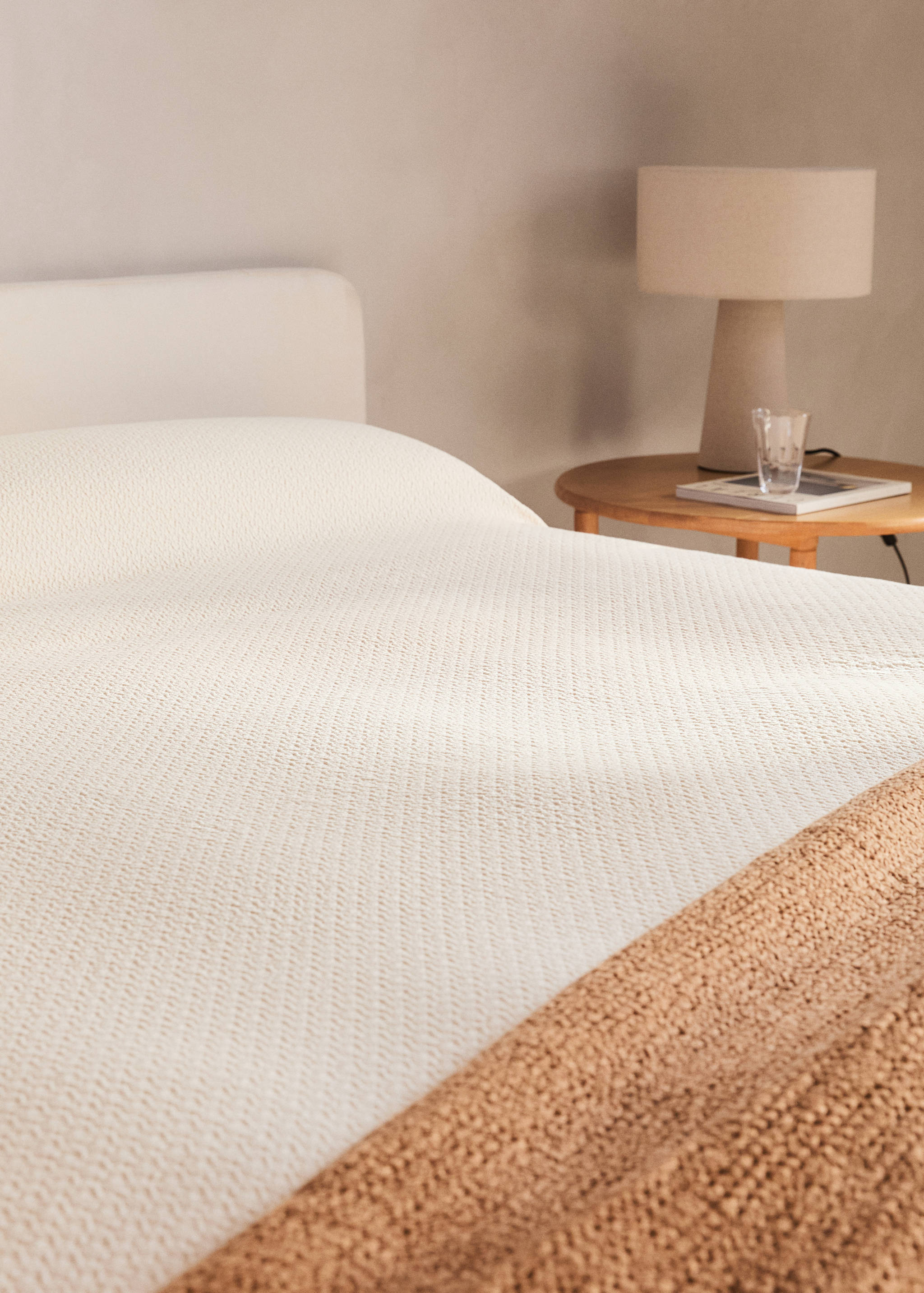 Fine texture cotton bedspread garment dye Bed 180/200 - Details of the article 7