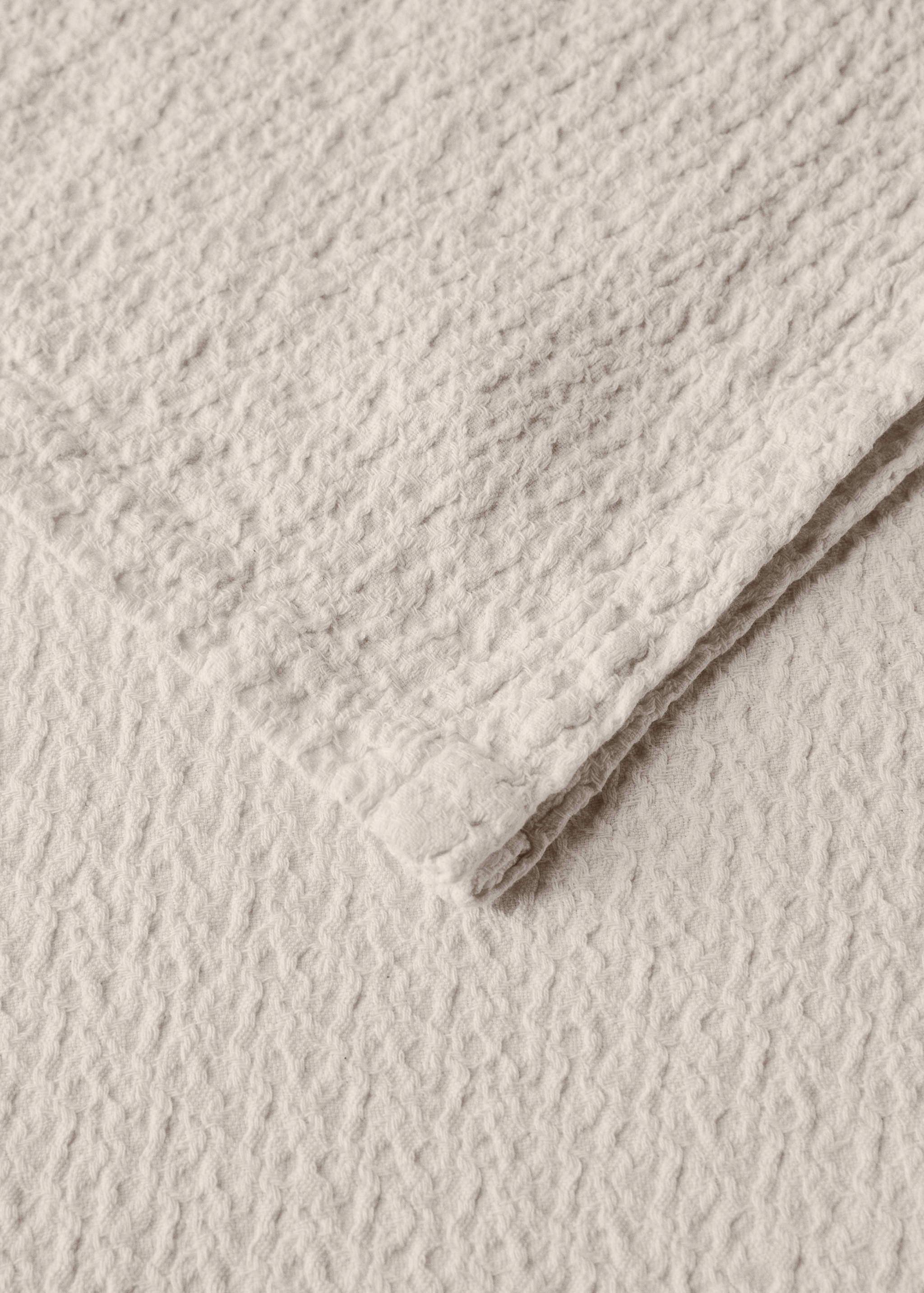 Fine texture cotton bedspread garment dye Bed 180/200 - Details of the article 1