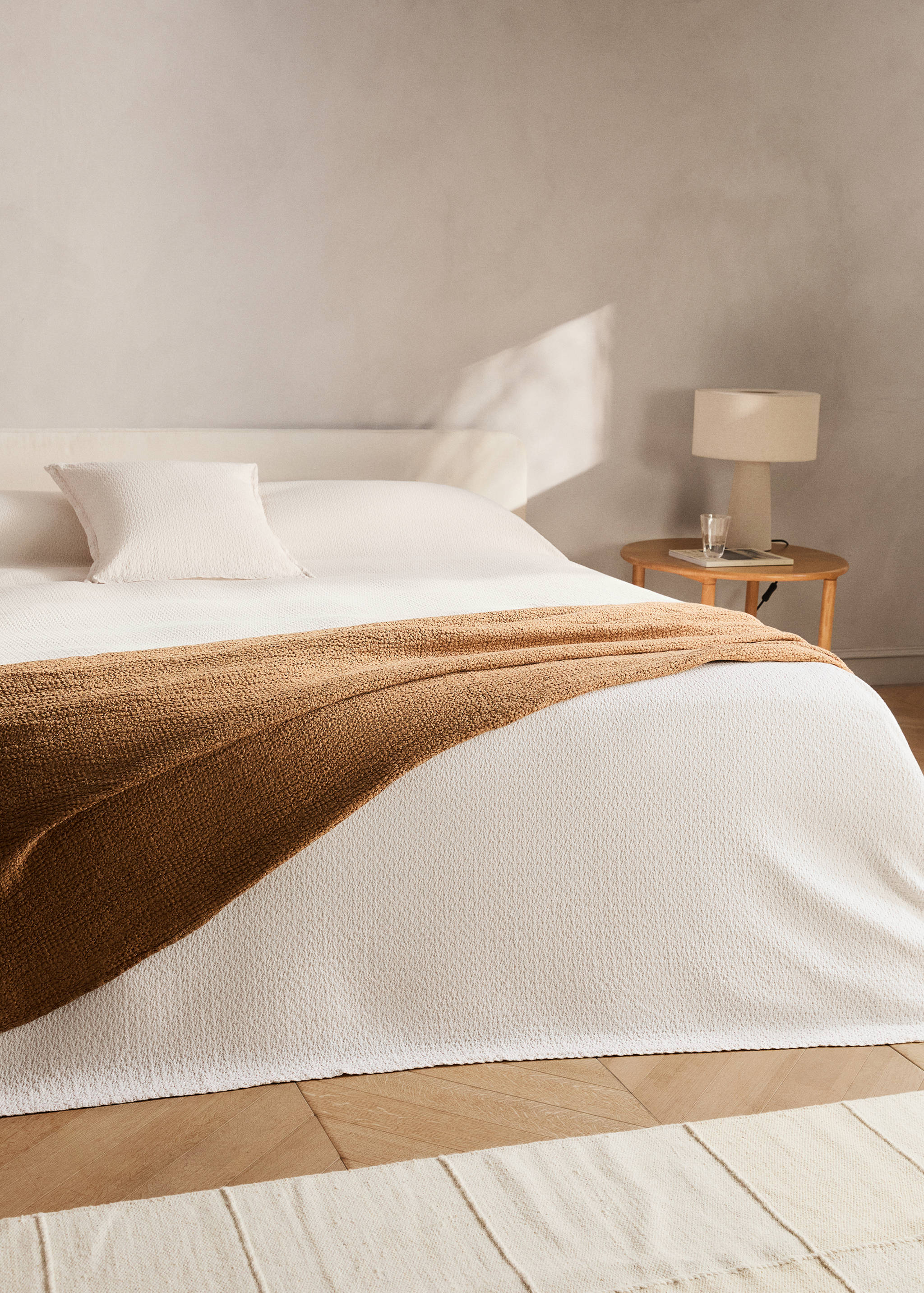 Fine texture cotton bedspread garment dye Bed 90/105 - General plane