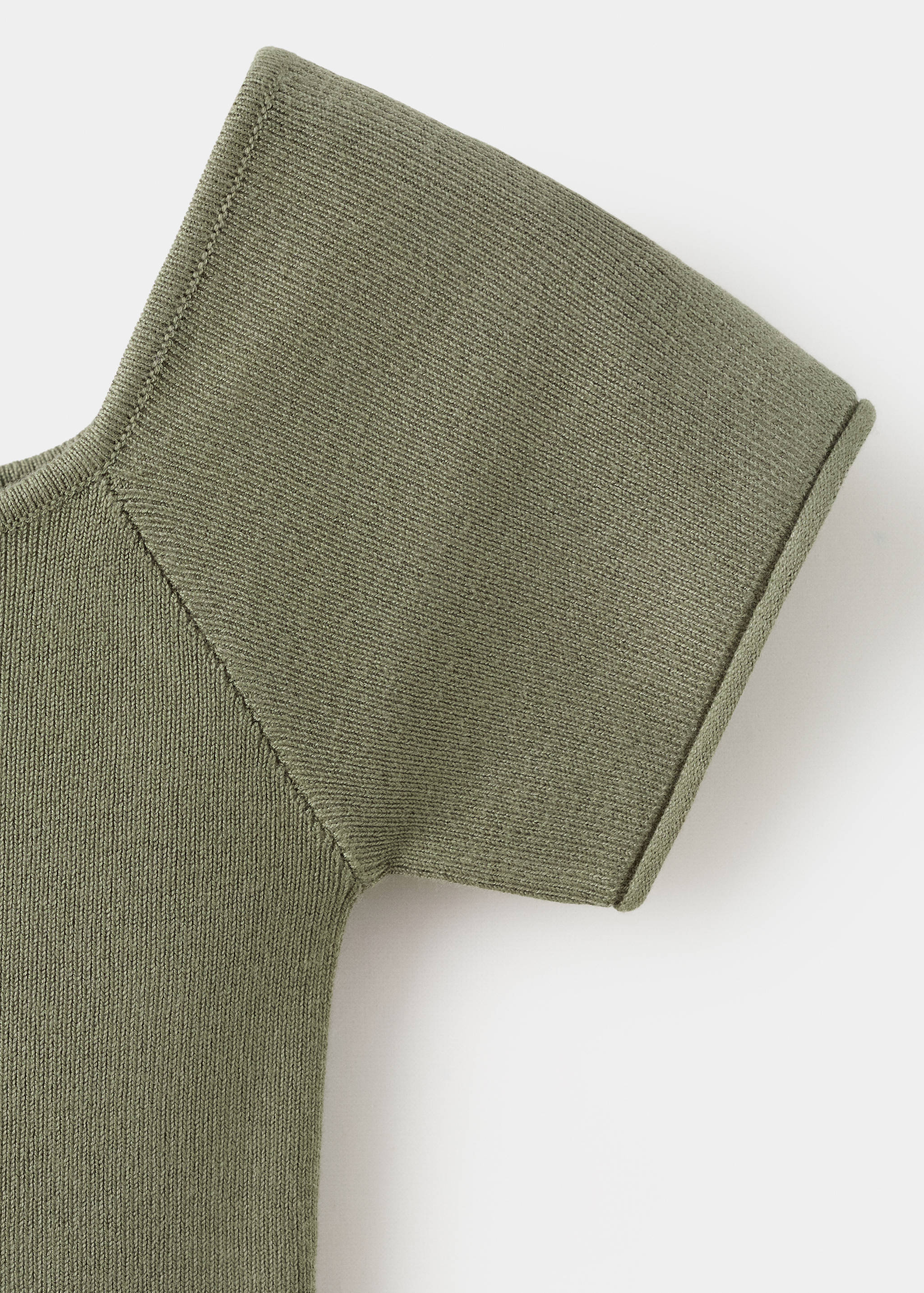 Укороченный приталенный топ - Деталь изделия 8