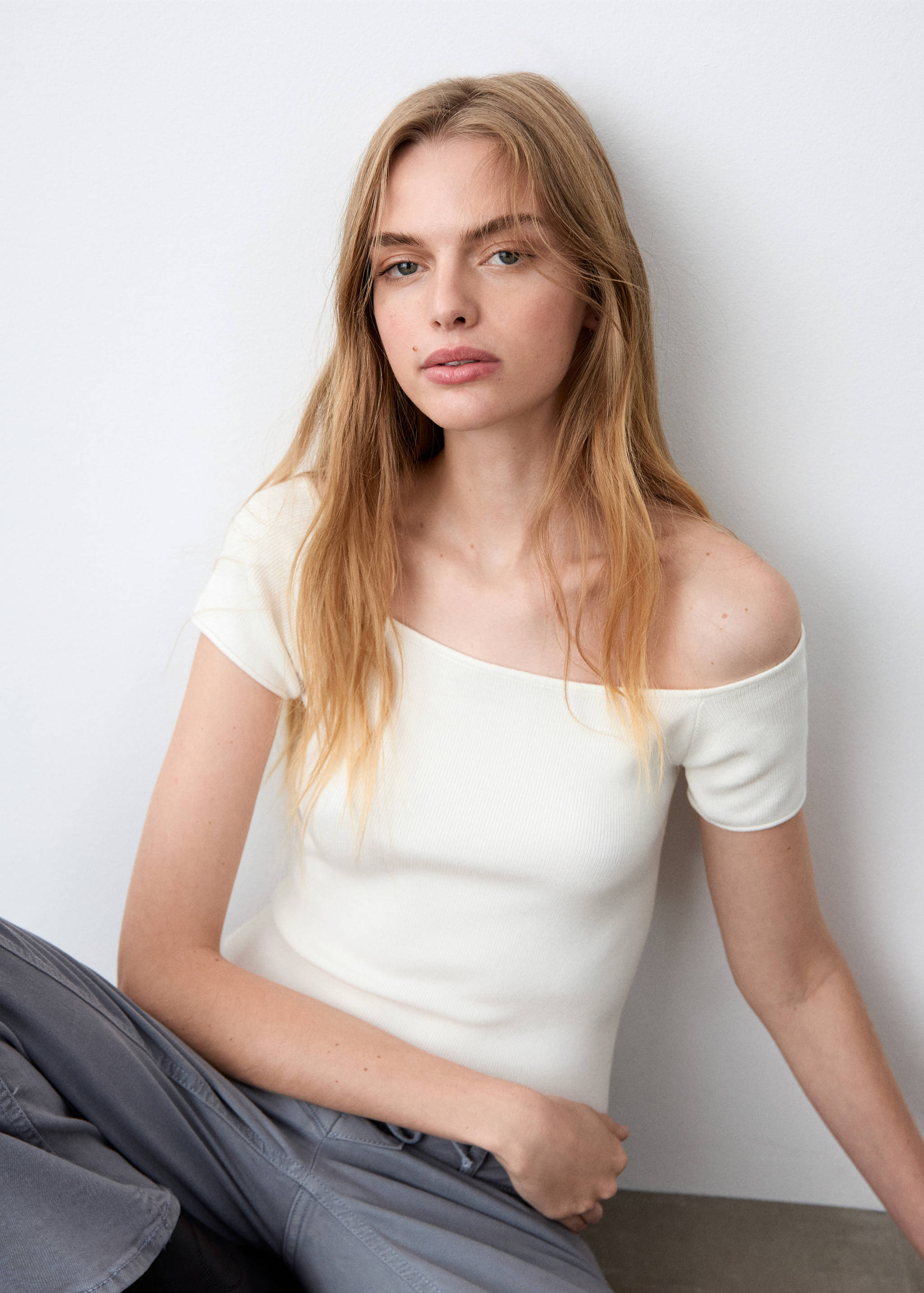 Укороченный приталенный топ - Деталь изделия 2