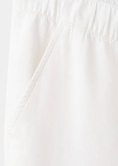 Drawstring jogger trousers — White 6