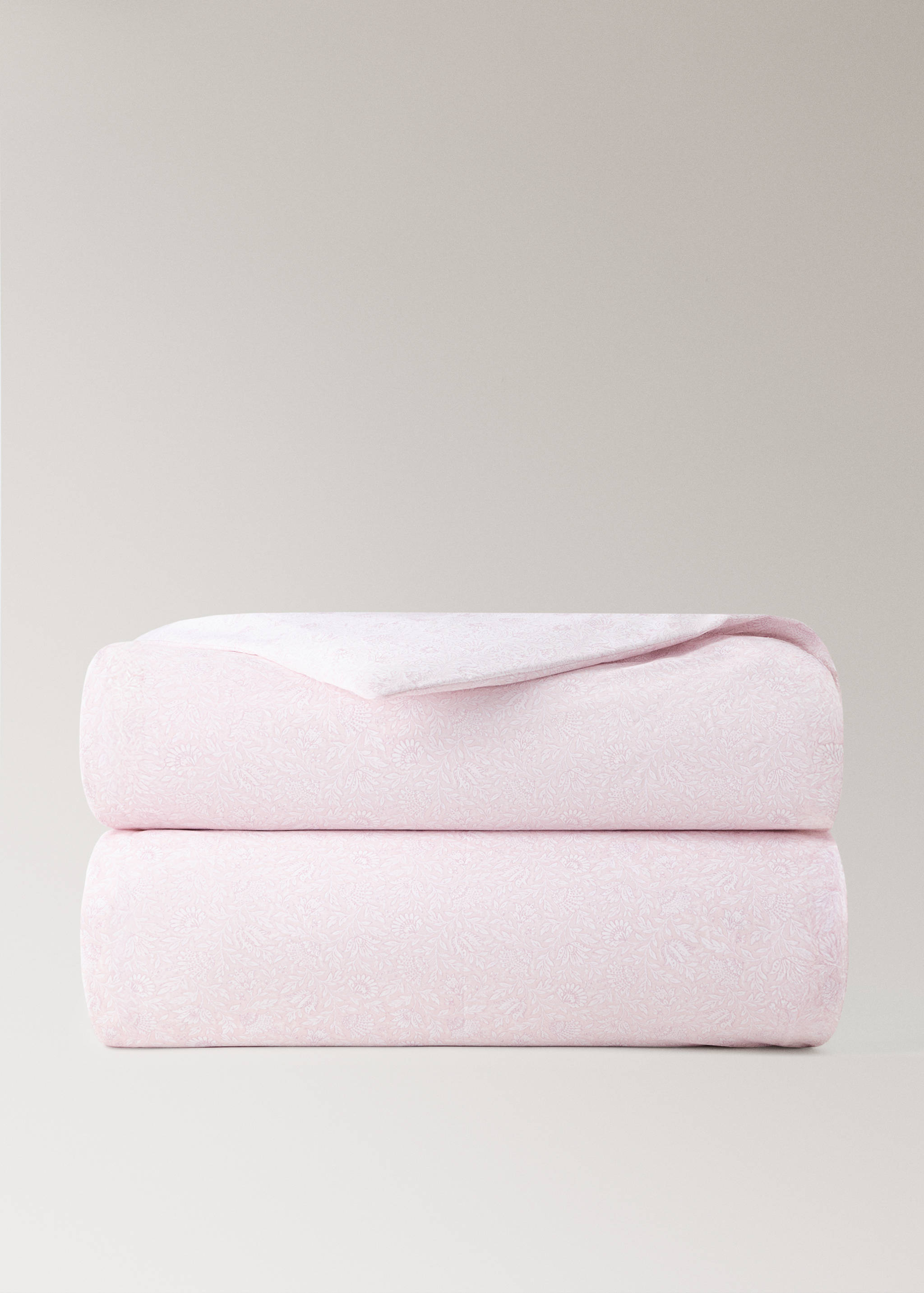 Percale cotton palm tree duvet cover for a 90 cm single bed - Details of the article 3