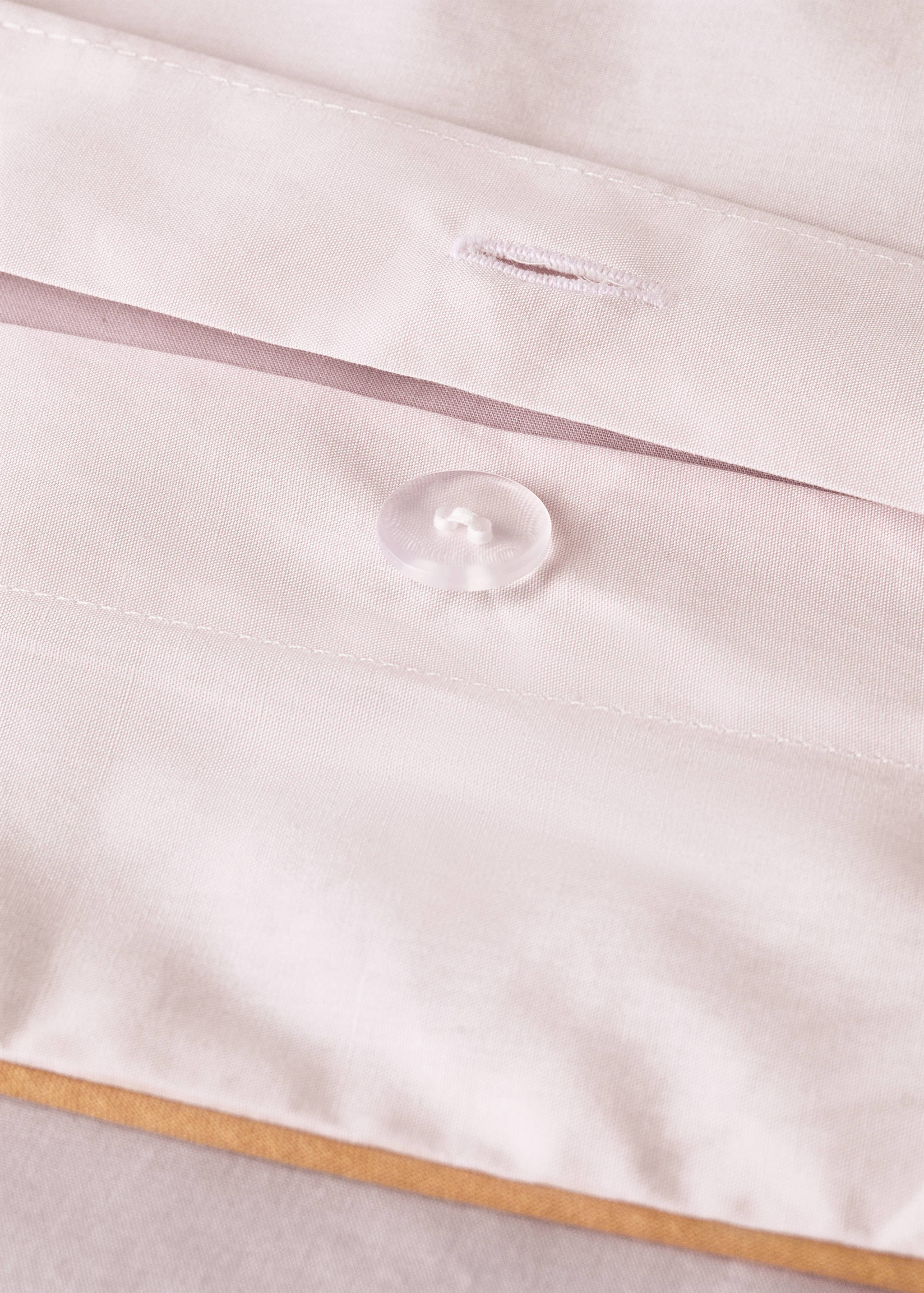 Vendbart dynetrekk for barn i bomullspercale med kombinert kant, seng 90 cm - Artikkeldetalj 2