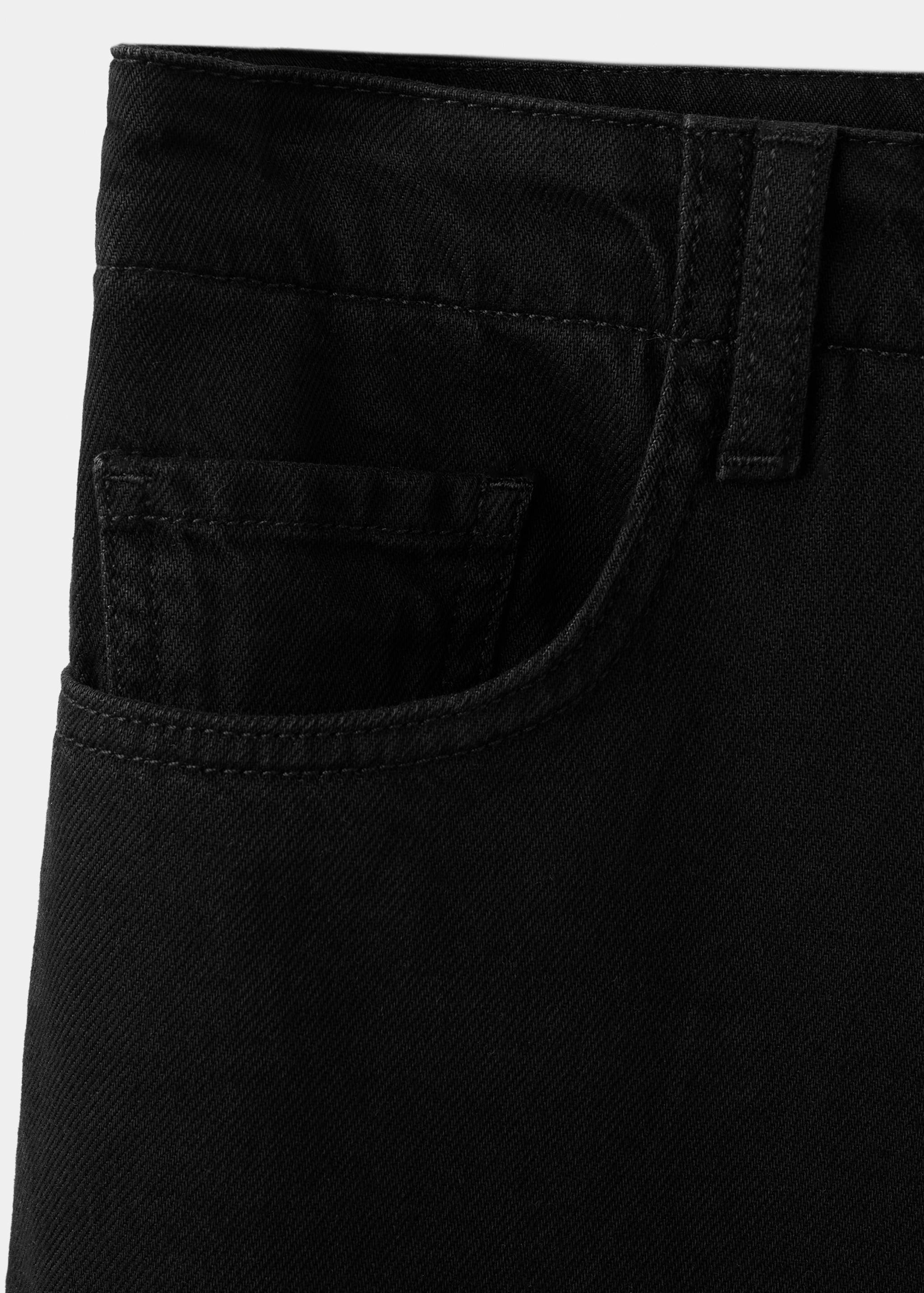 Wide leg mid-rise jeans - Details of the article 0