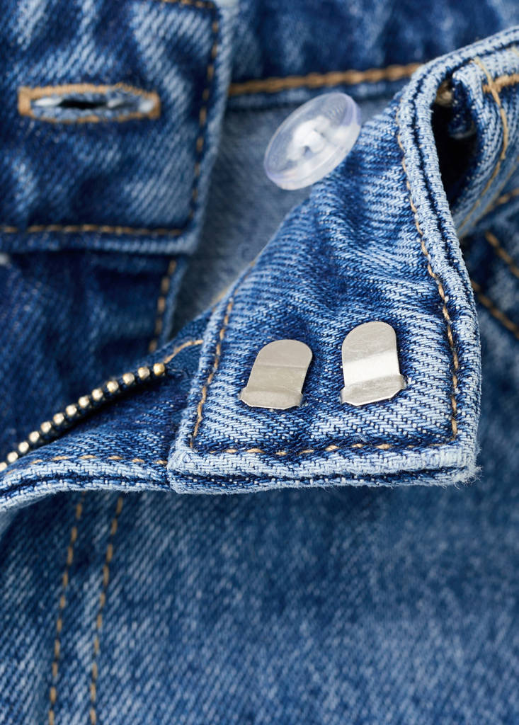 Mid-rise balloon jeans — Medium Blue