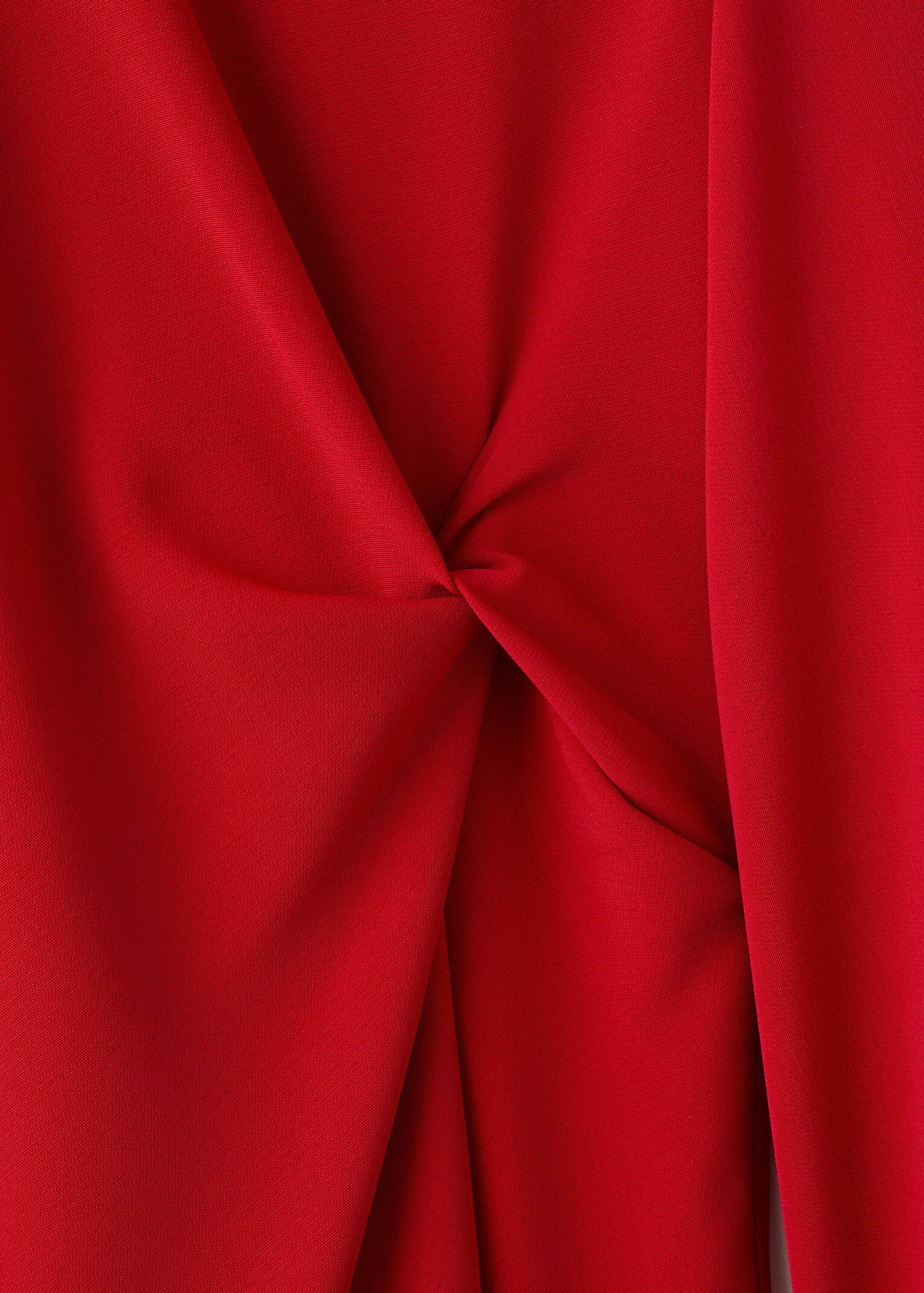 Атласное платье со сборками - Деталь изделия 8