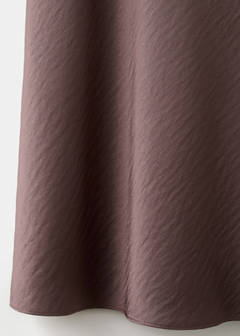 Long satin textured dress — Light/Pastel Purple 9