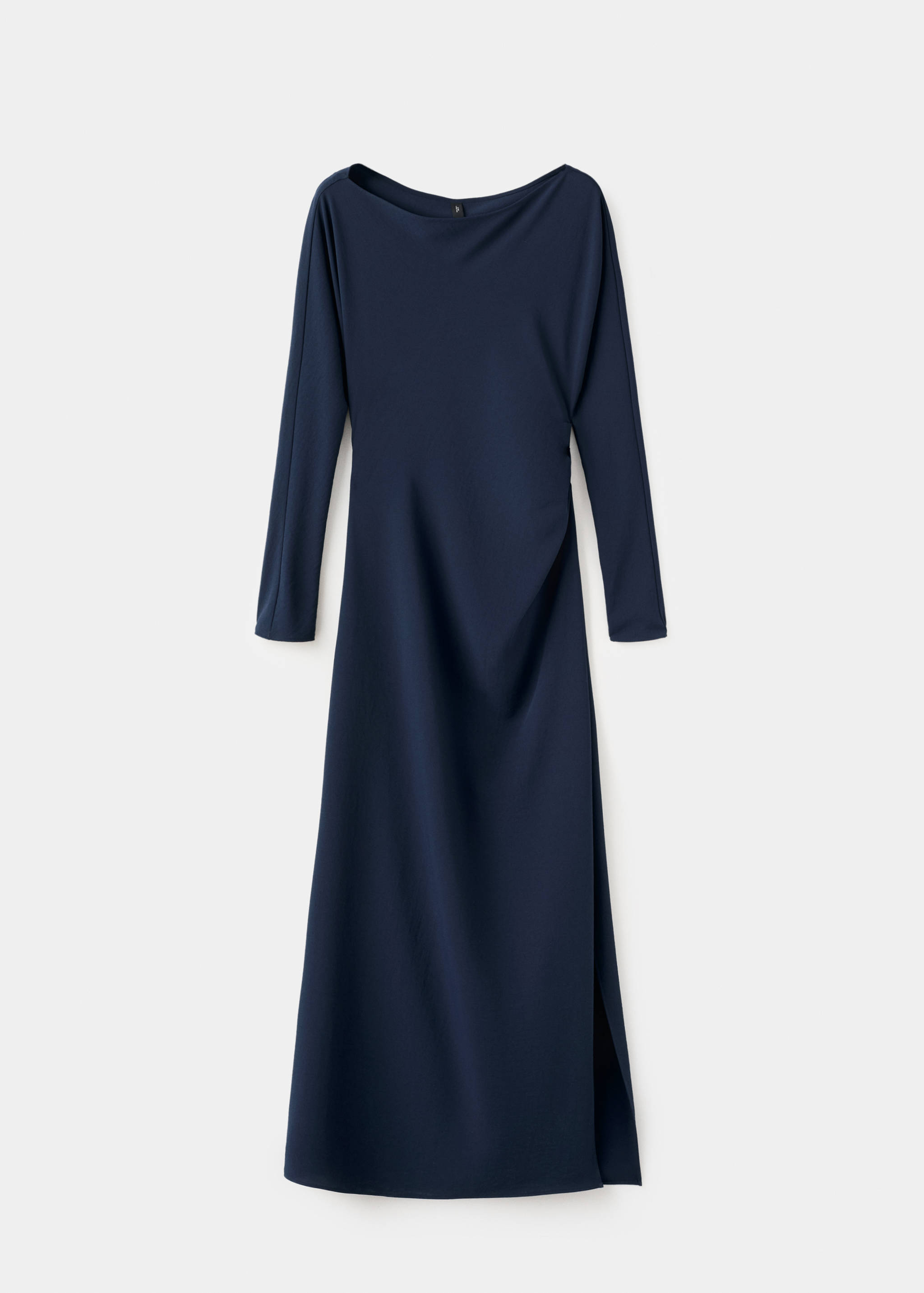 Vestido cuello barco fruncidos - Artículo sin modelo