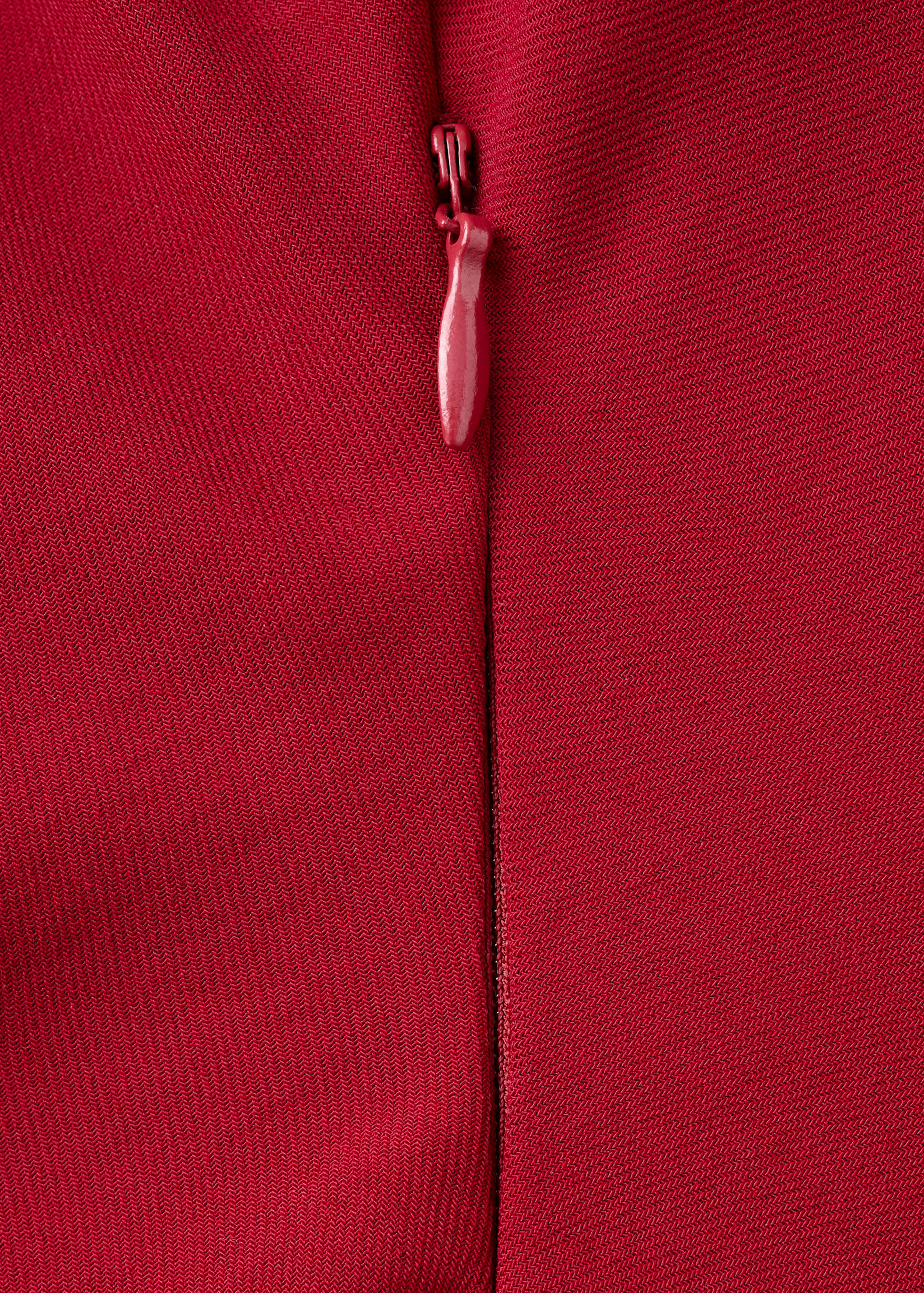 Boat-neck ruched dress - Details of the article 8
