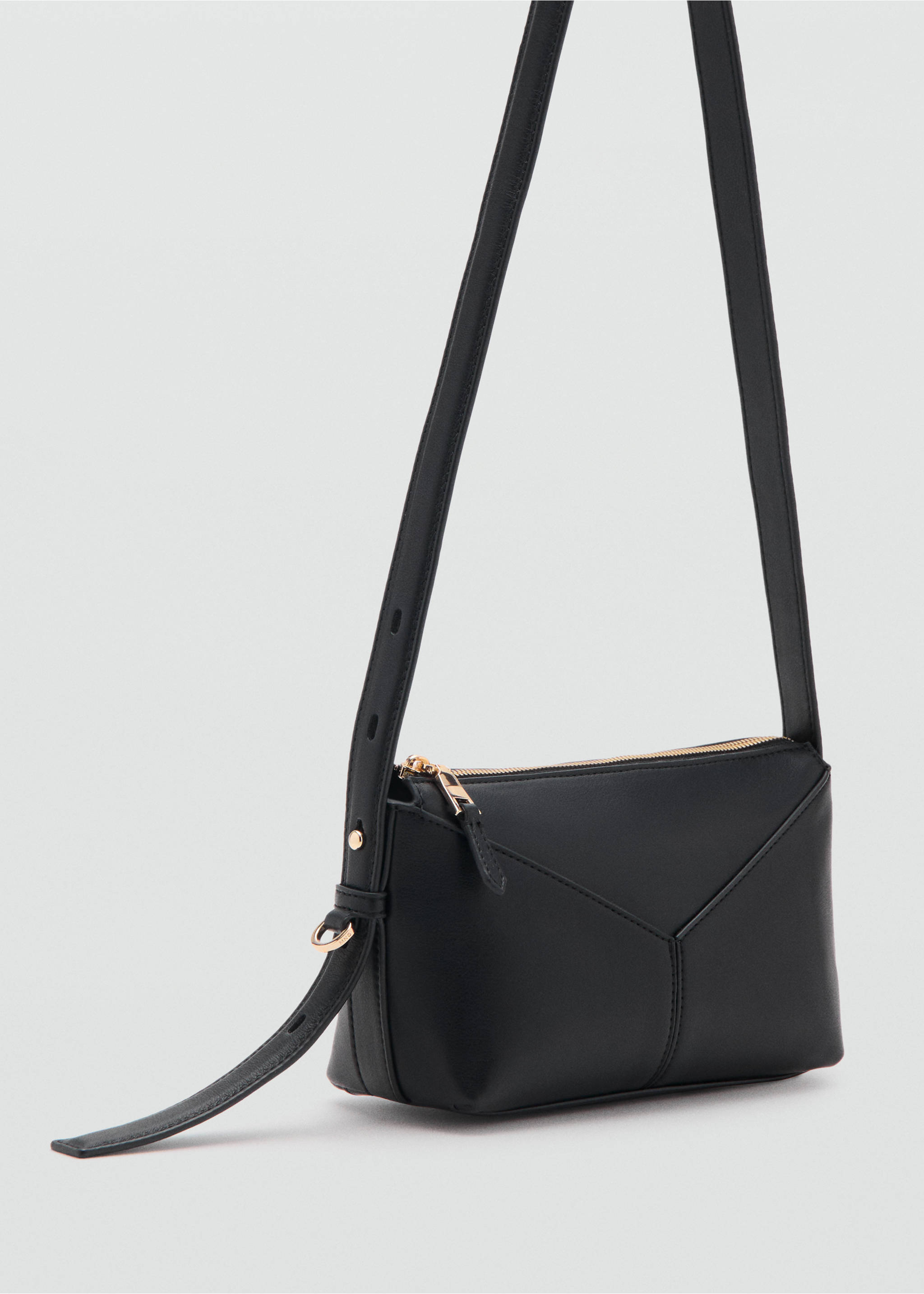 Rectangular crossbody bag - Medium plane, Black. Ref: 27014097-00.