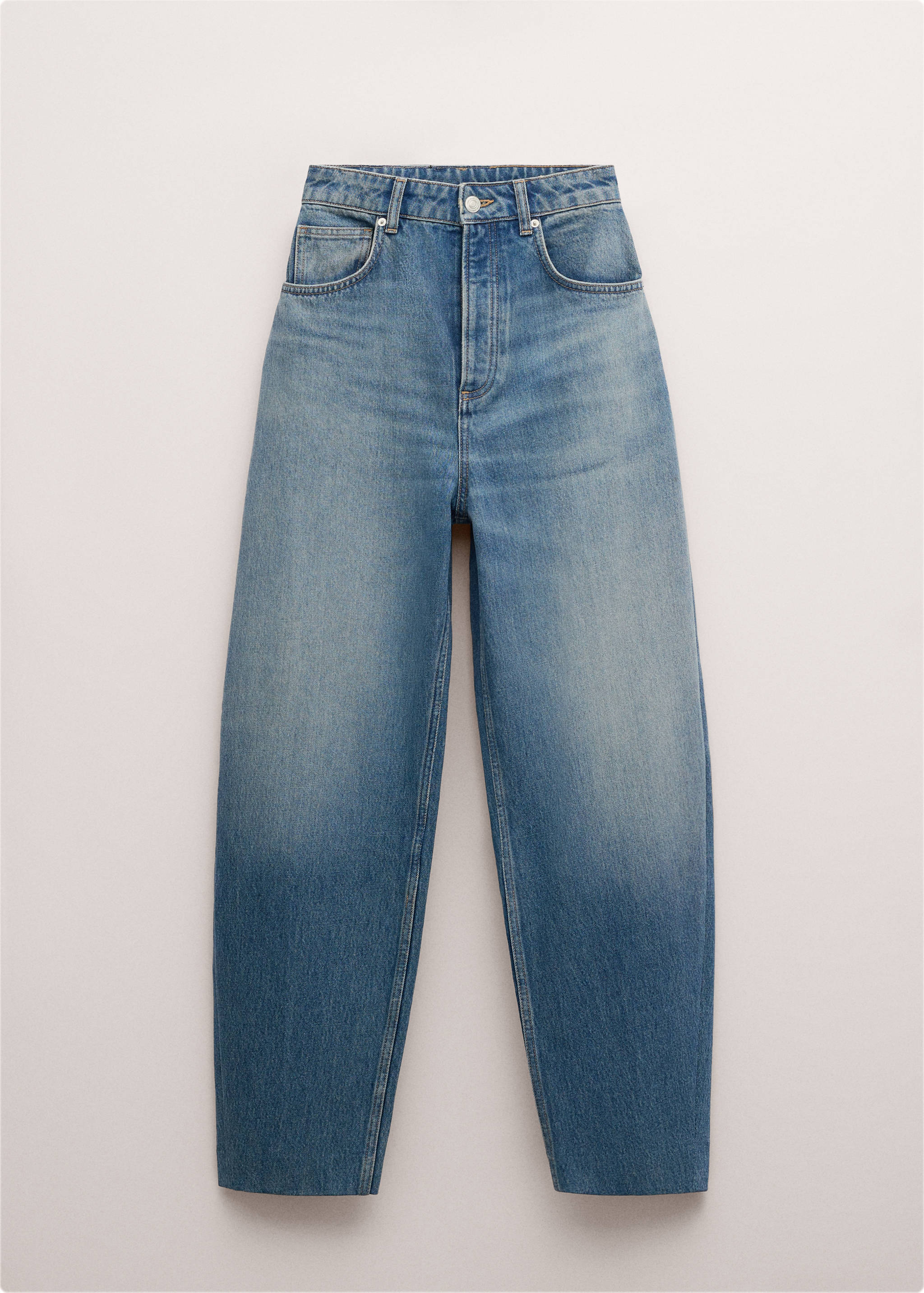 High-rise balloon jeans - Article without model