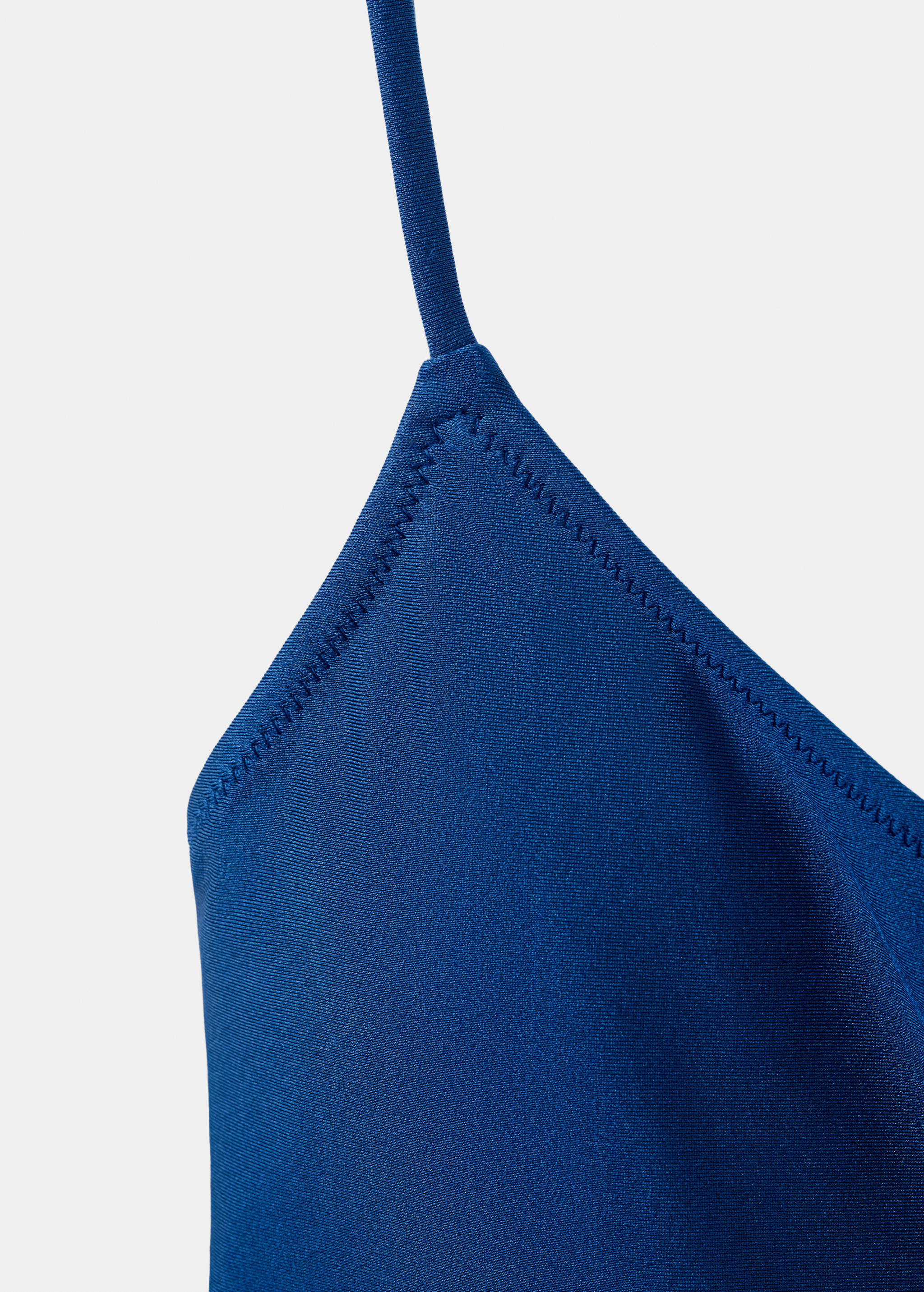 Swimsuit with slit neckline - Details of the article 0