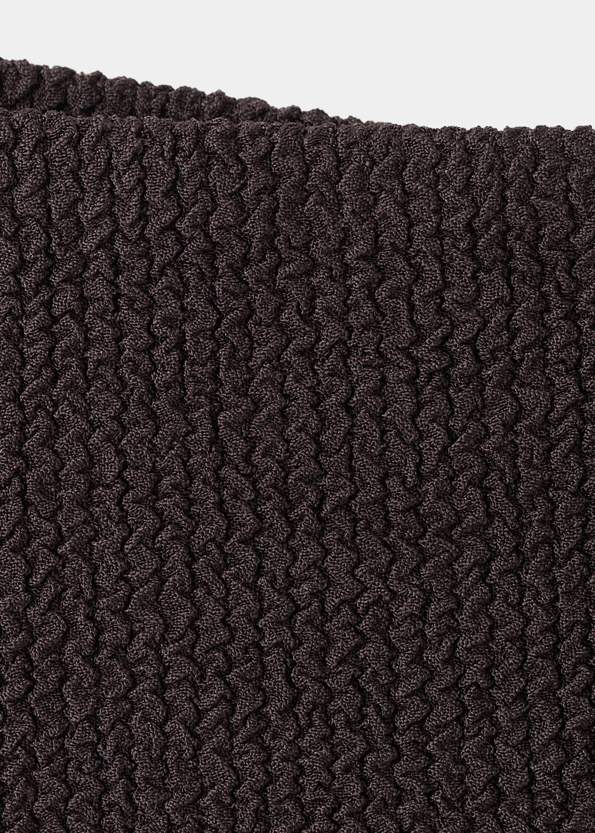 Brazilian textured bikini bottoms - Details of the article 0