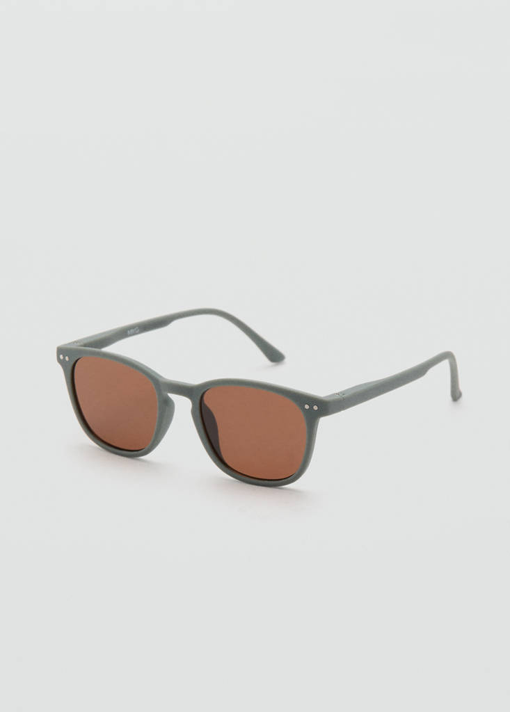 Square sunglasses — Khaki