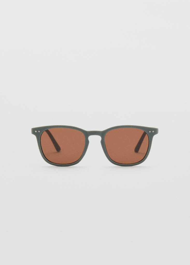Square sunglasses — Khaki