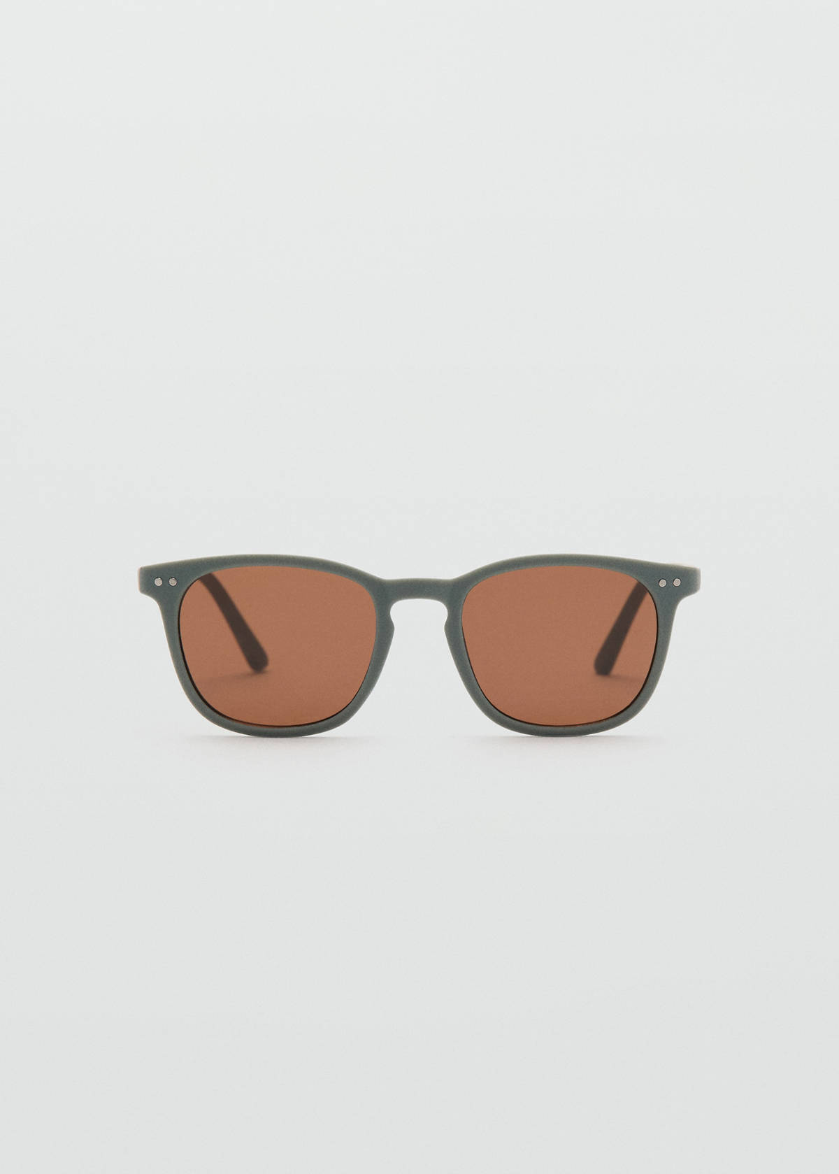 Square sunglasses — Khaki