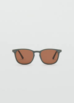 Square sunglasses — Khaki 1