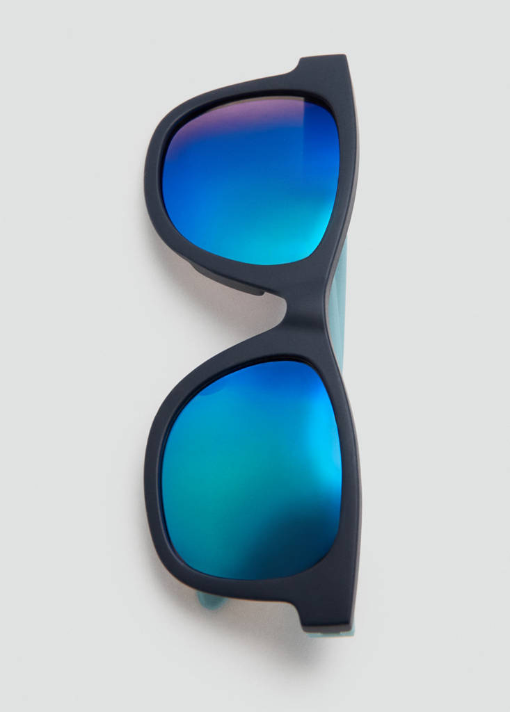 Square sunglasses — Aqua Green