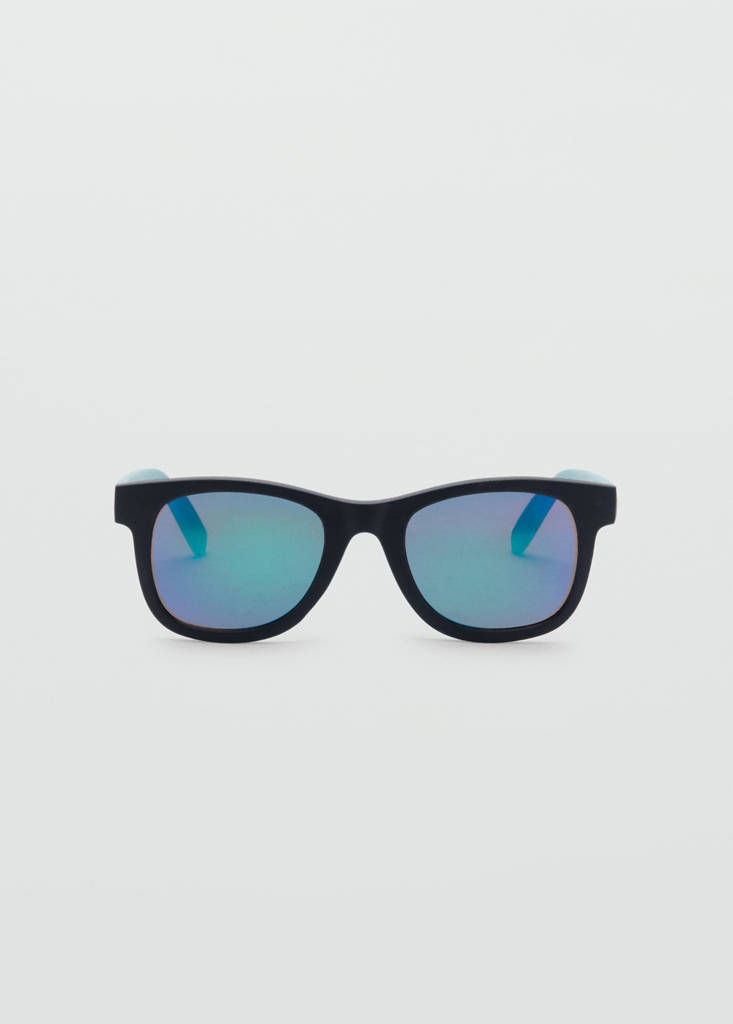 Square sunglasses — Aqua Green