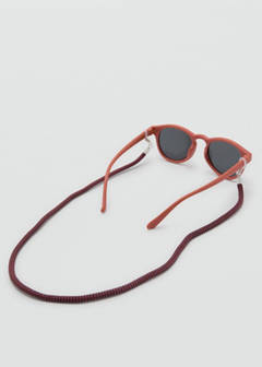 Sunglasses with chain — Caramel 3