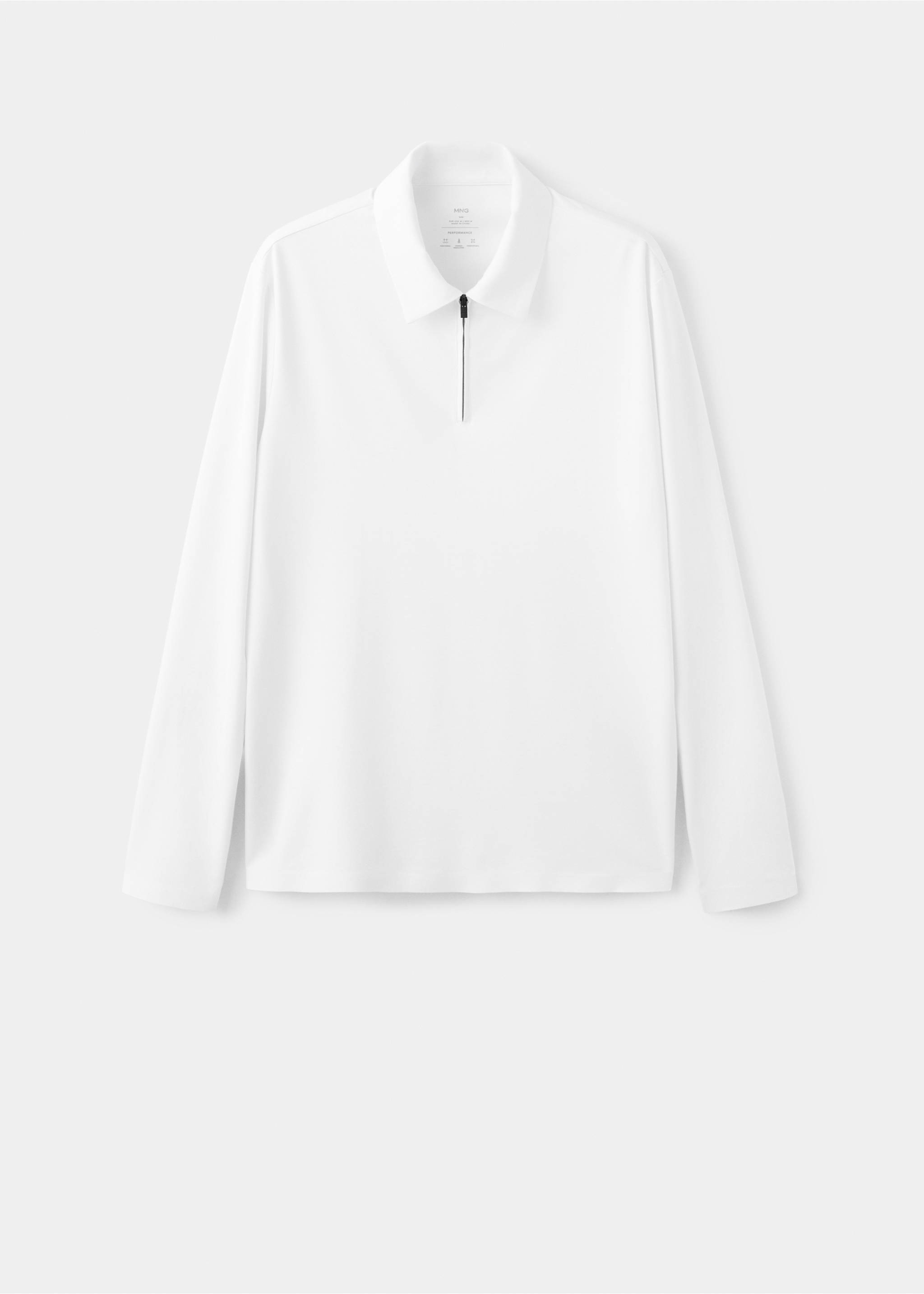 Polo comfort stretch Coolmax ® - Artículo sin modelo, Blanco. Ref: 27014428-00.