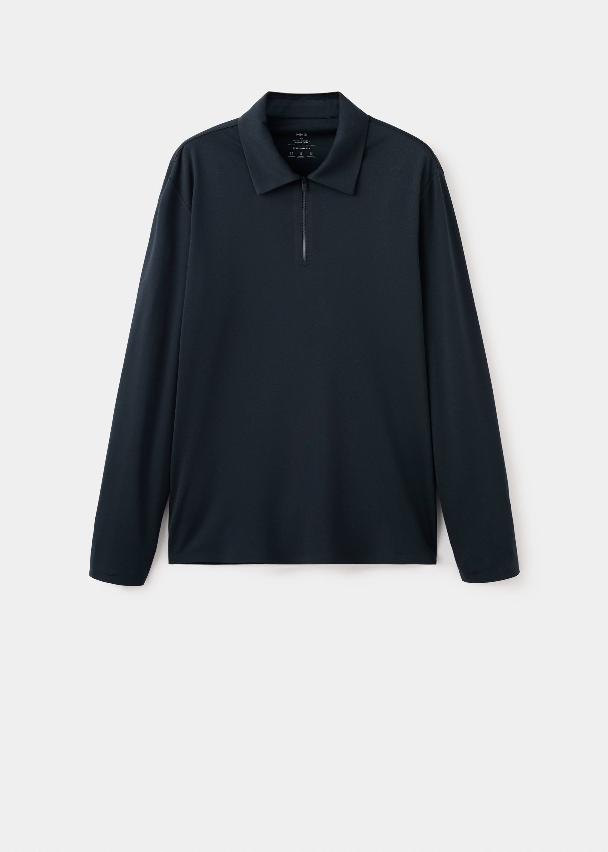 Polo comfort stretch Coolmax ® - Artículo sin modelo, Azul marino. Ref: 27014428-00.