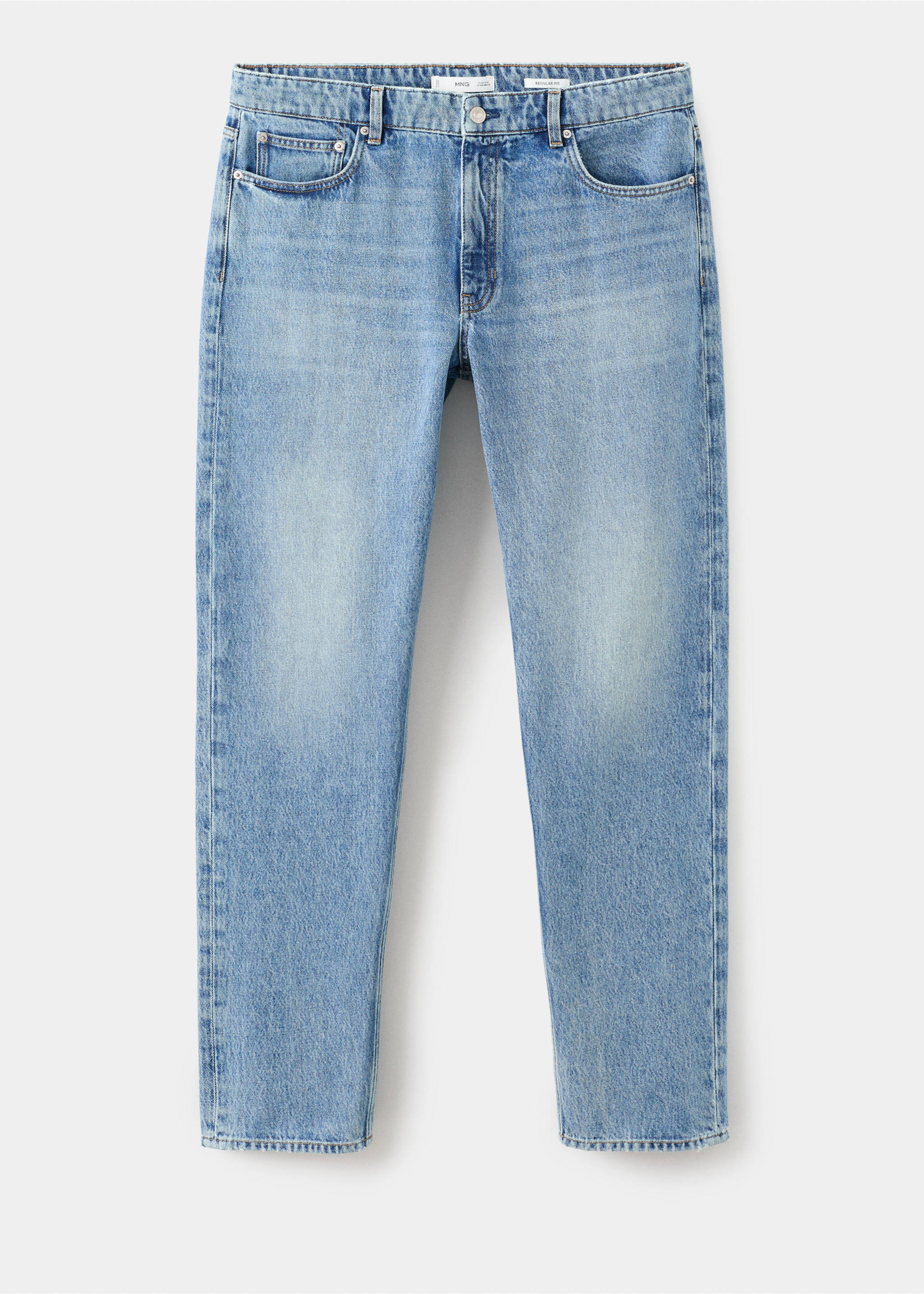 Jeans Bob regular fit - Artículo sin modelo, Azul medio. Ref: 27014431-00.