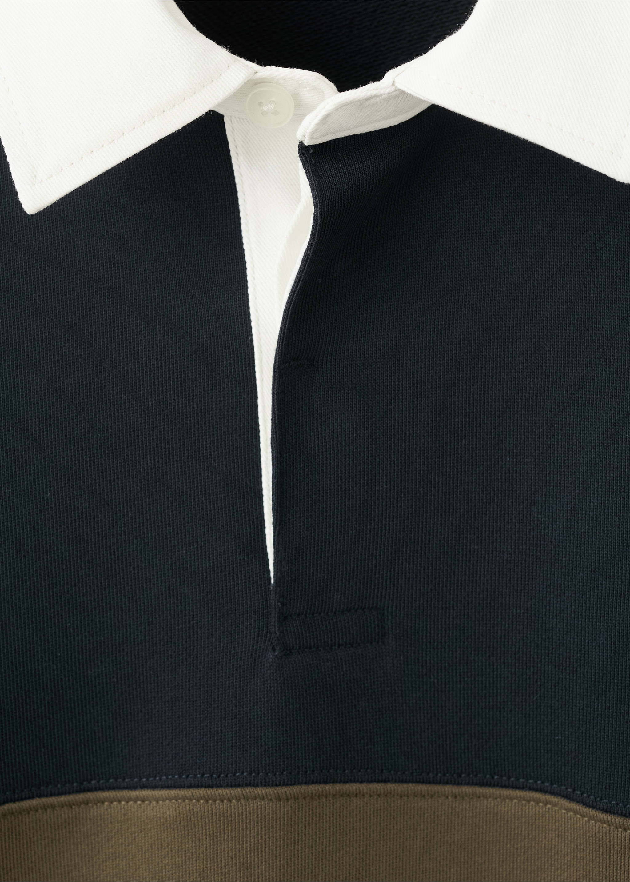 Sudadera polo 100% algodón - Detalle del artículo 8, Azul marino. Ref: 27014432-00.