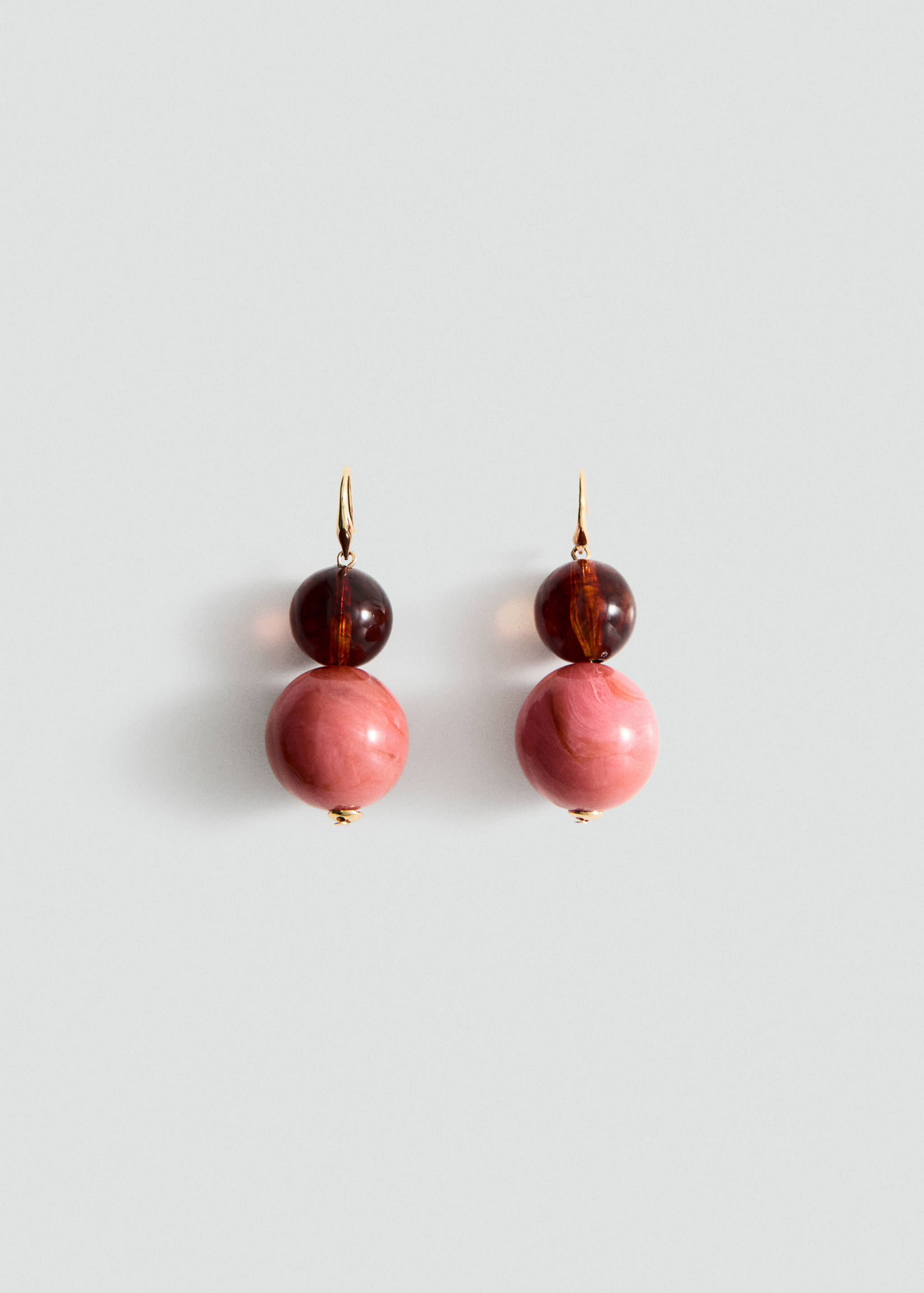 Pendientes bolas combinados - Artículo sin modelo