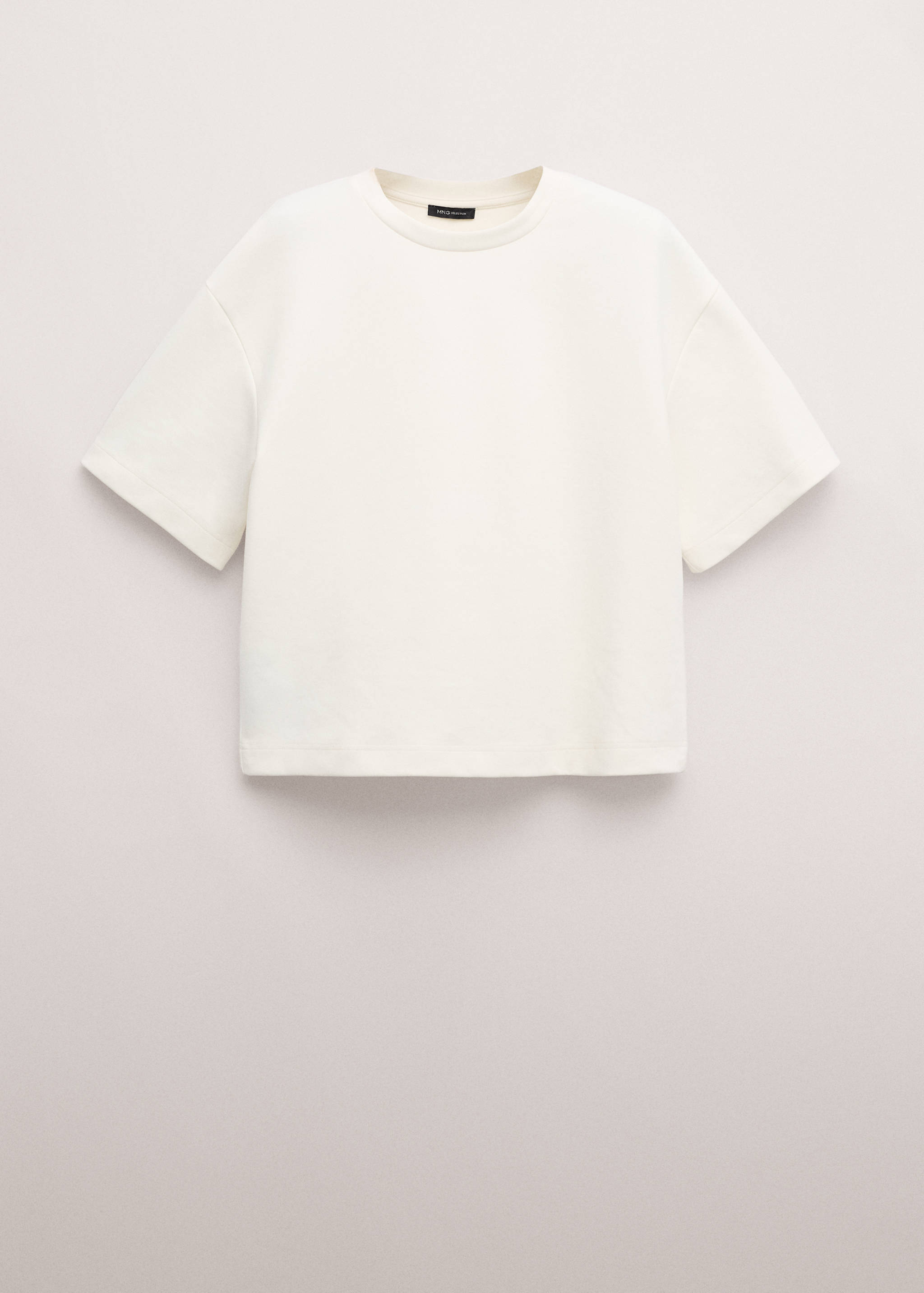 Oversized cotton t-shirt - Article without model