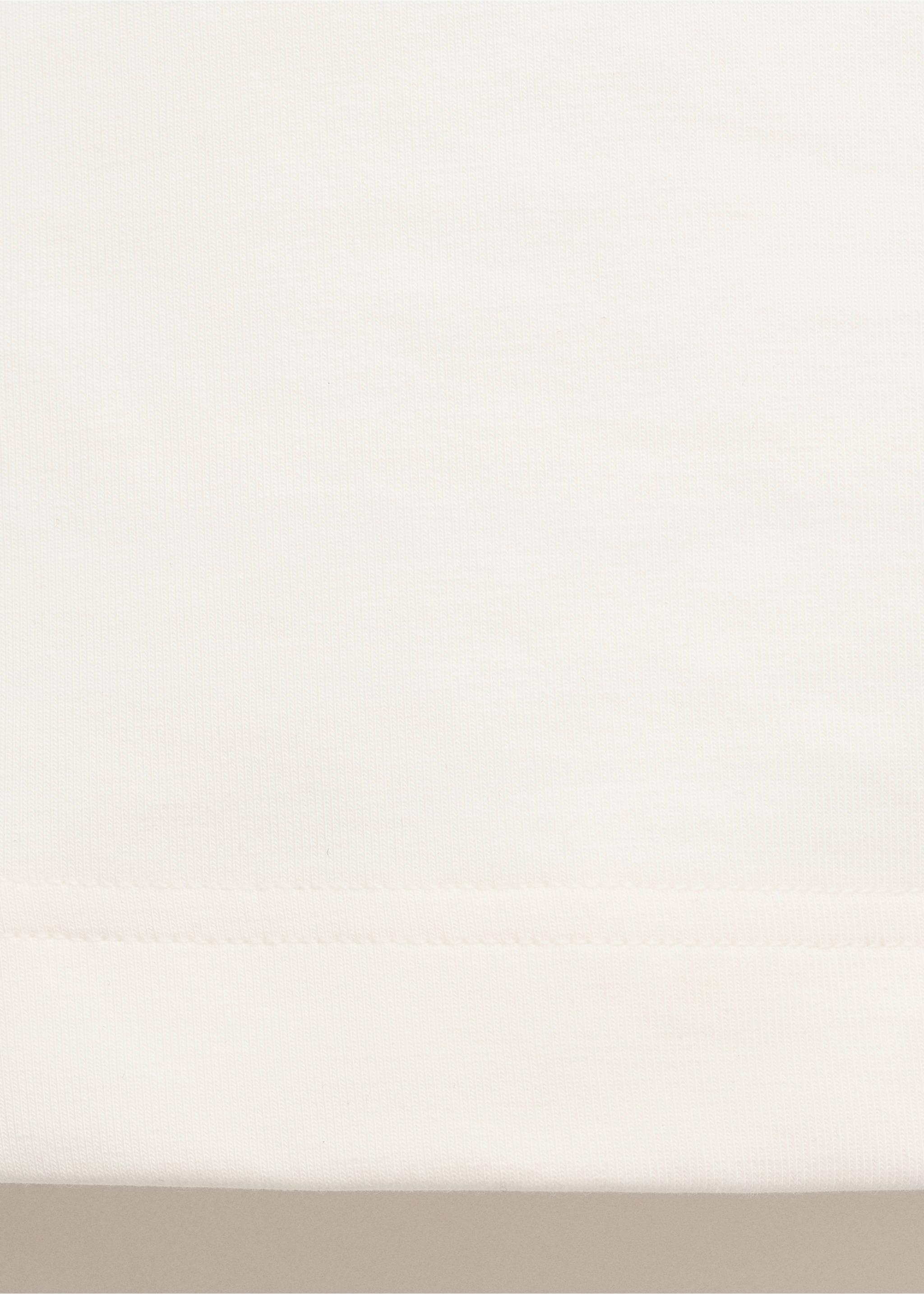 Oversized cotton t-shirt - Details of the article 0, Off White. Ref: 27014442-00.