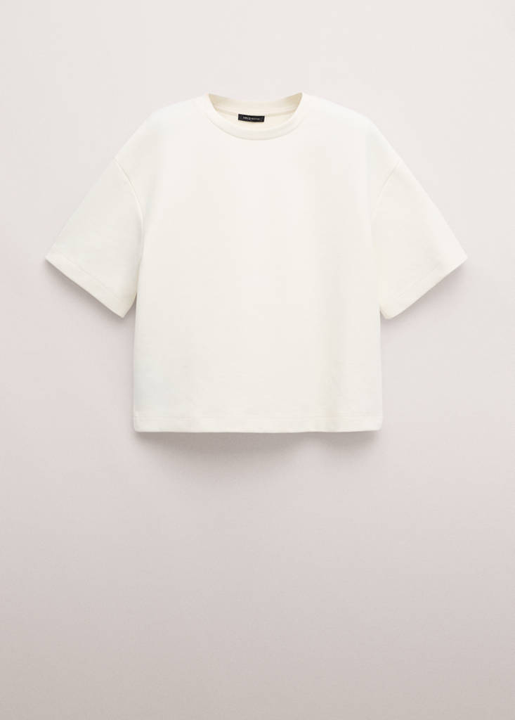 Oversized cotton t-shirt — Off White