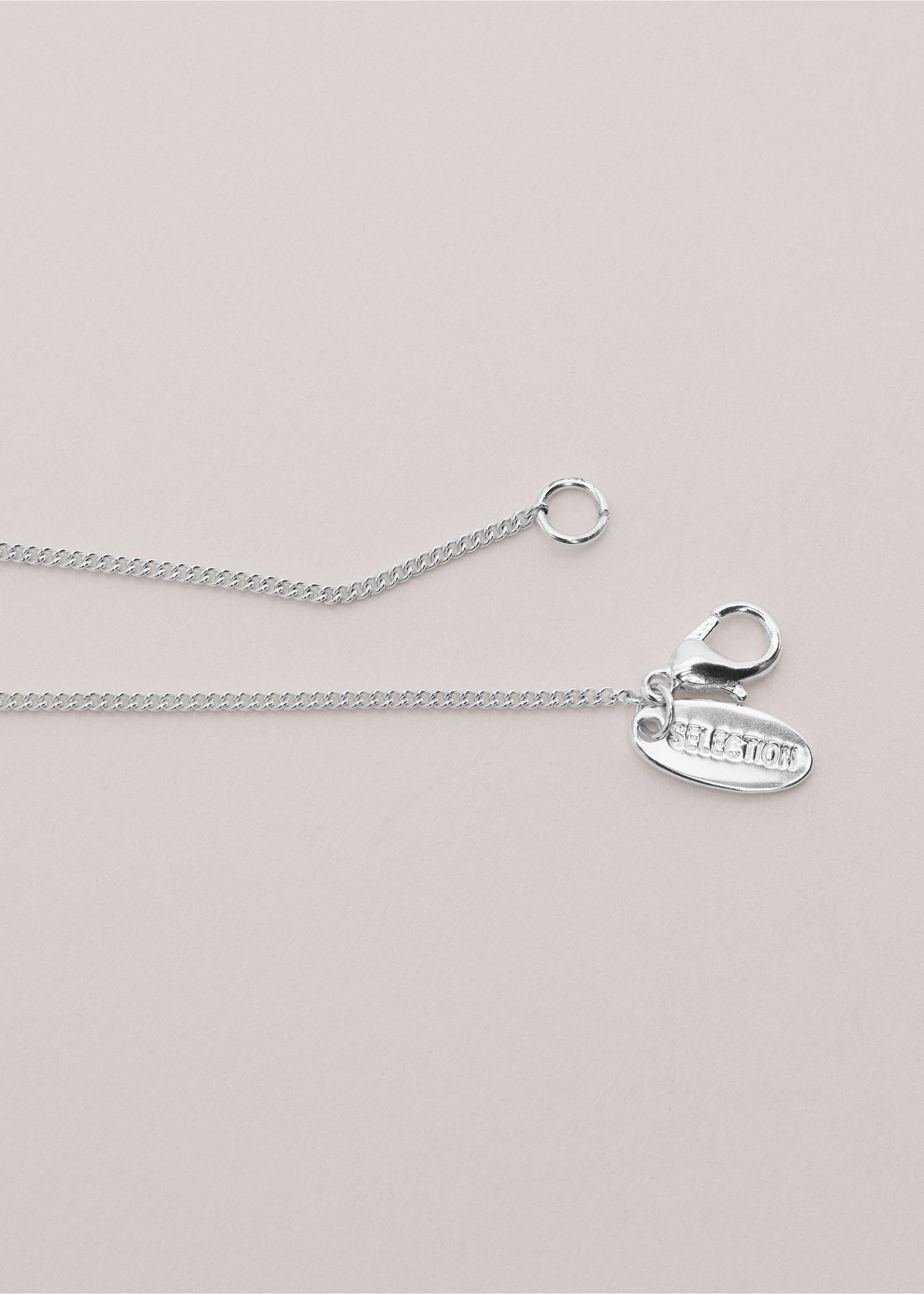 Metalen hanger met medaillon ketting - Detail van het artikel 2, Zilver. Ref: 27014445-00.