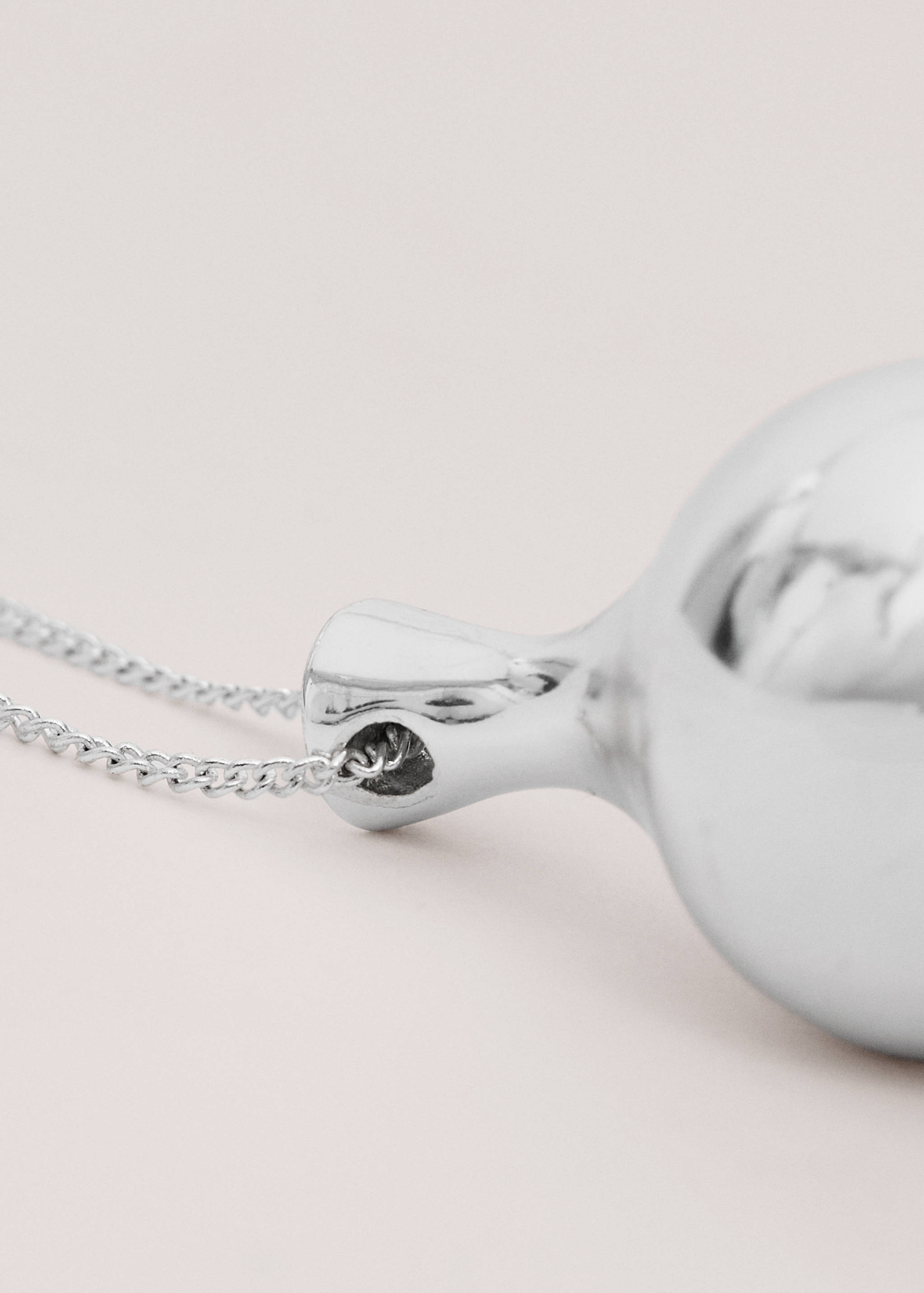 Sphere pendant necklace - Medium plane