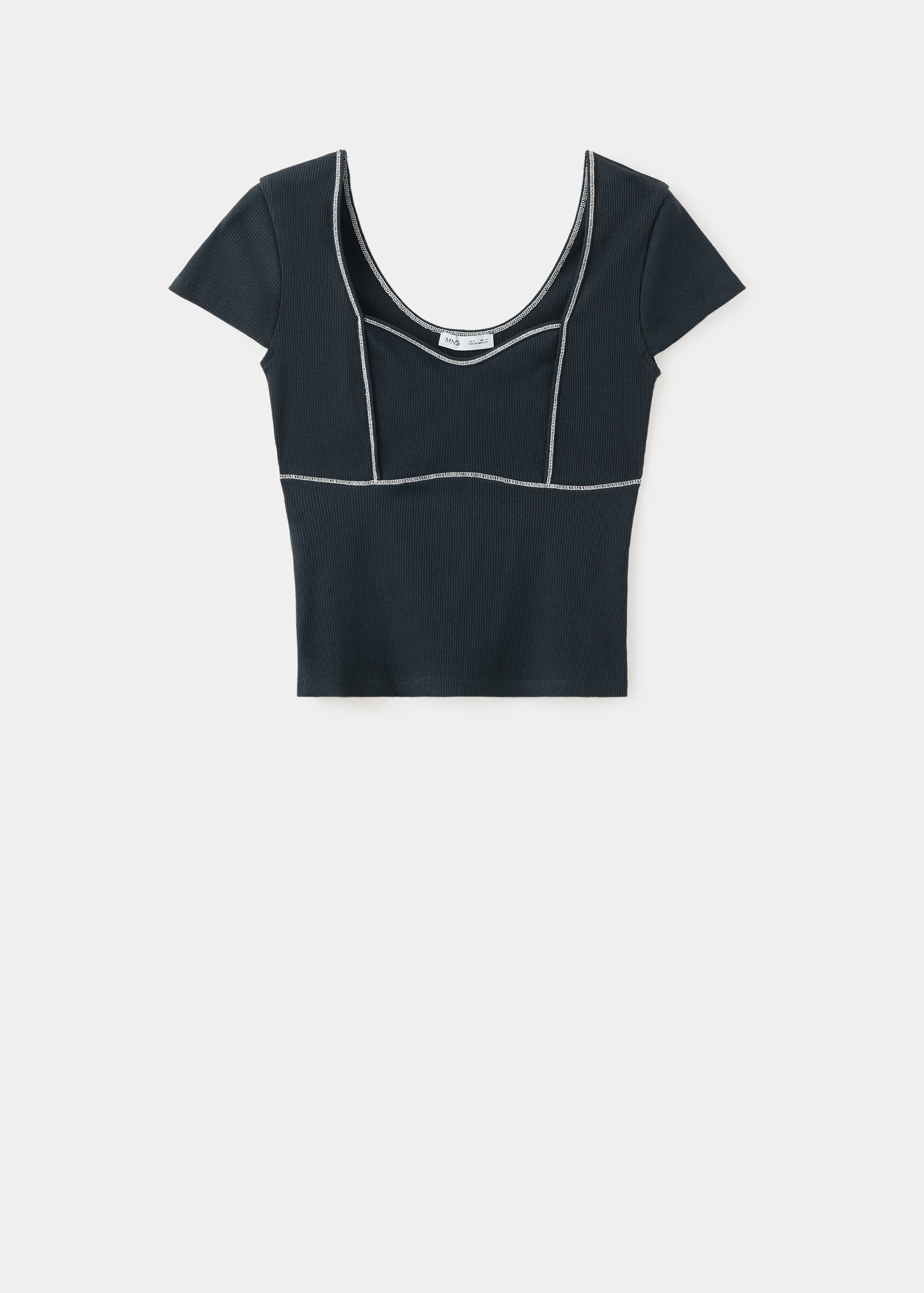 Seam detail T-shirt - Article without model