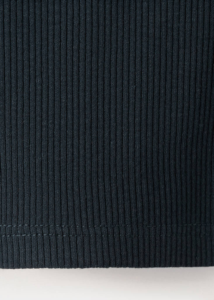 Seam detail T-shirt — Navy