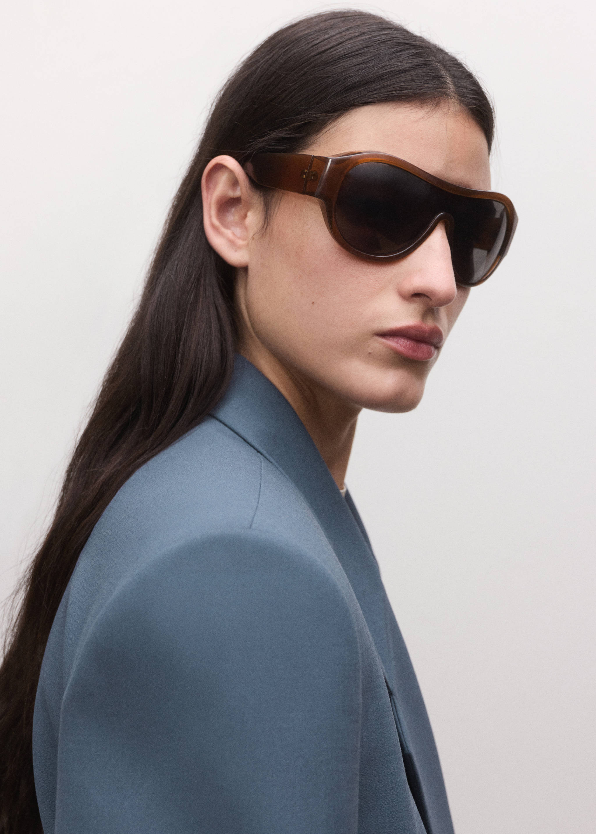 Wool-blend suit blazer - Details of the article 1