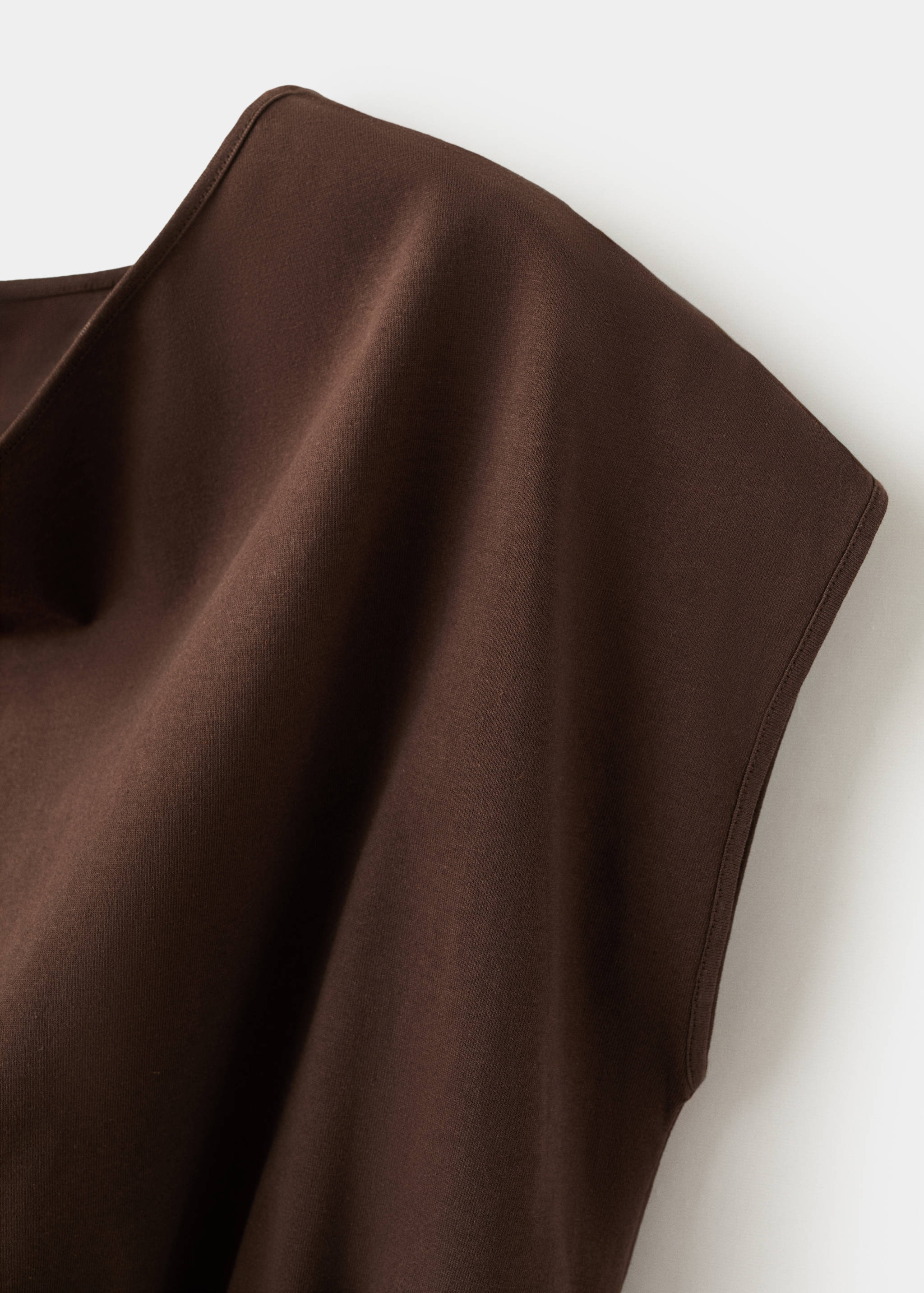 Gathered boat neck top - Details of the article 8