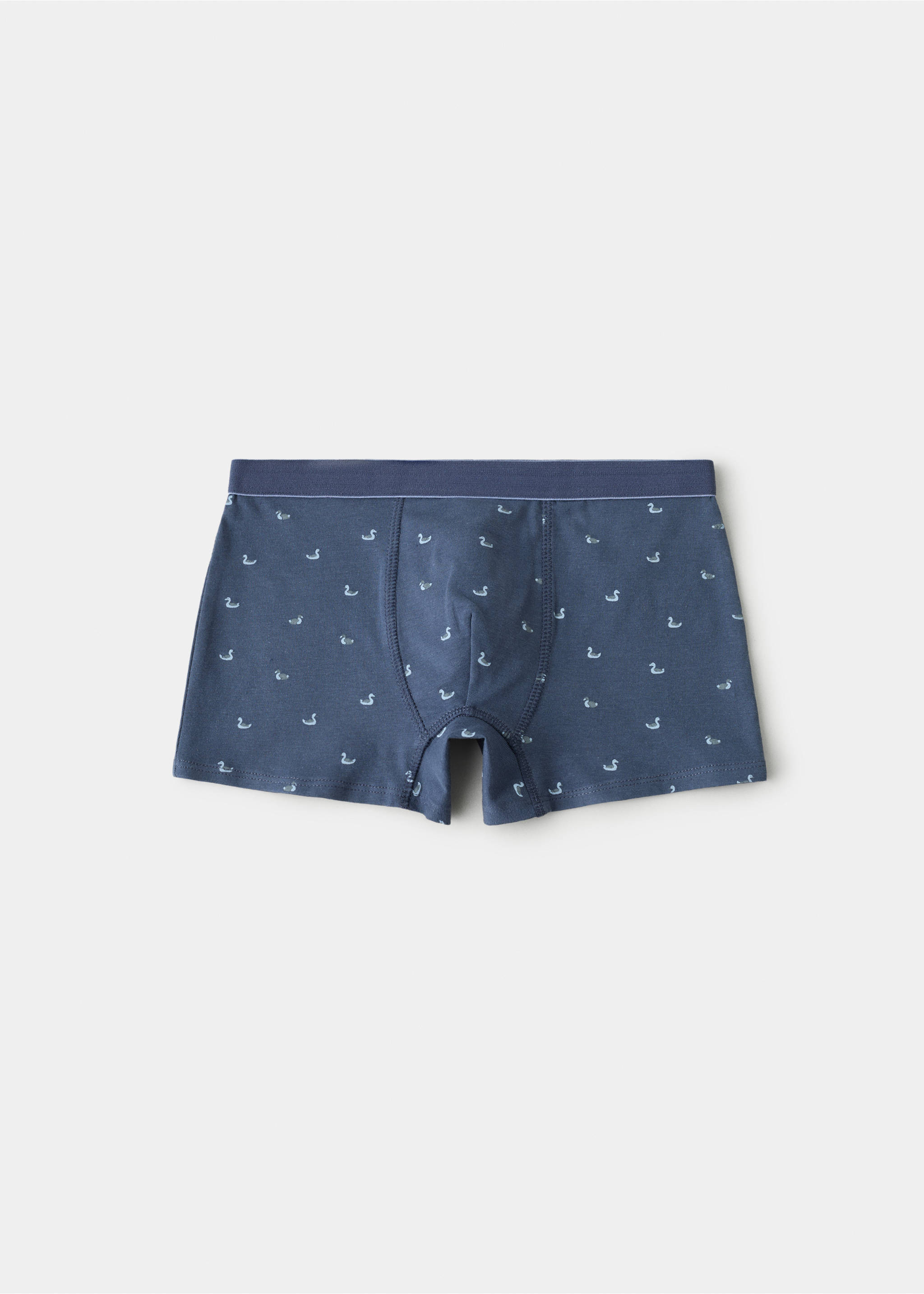 Pack 3 calzoncillos algodón combinados - Reverso del artículo, Verde agua. Ref: 27014770-00.