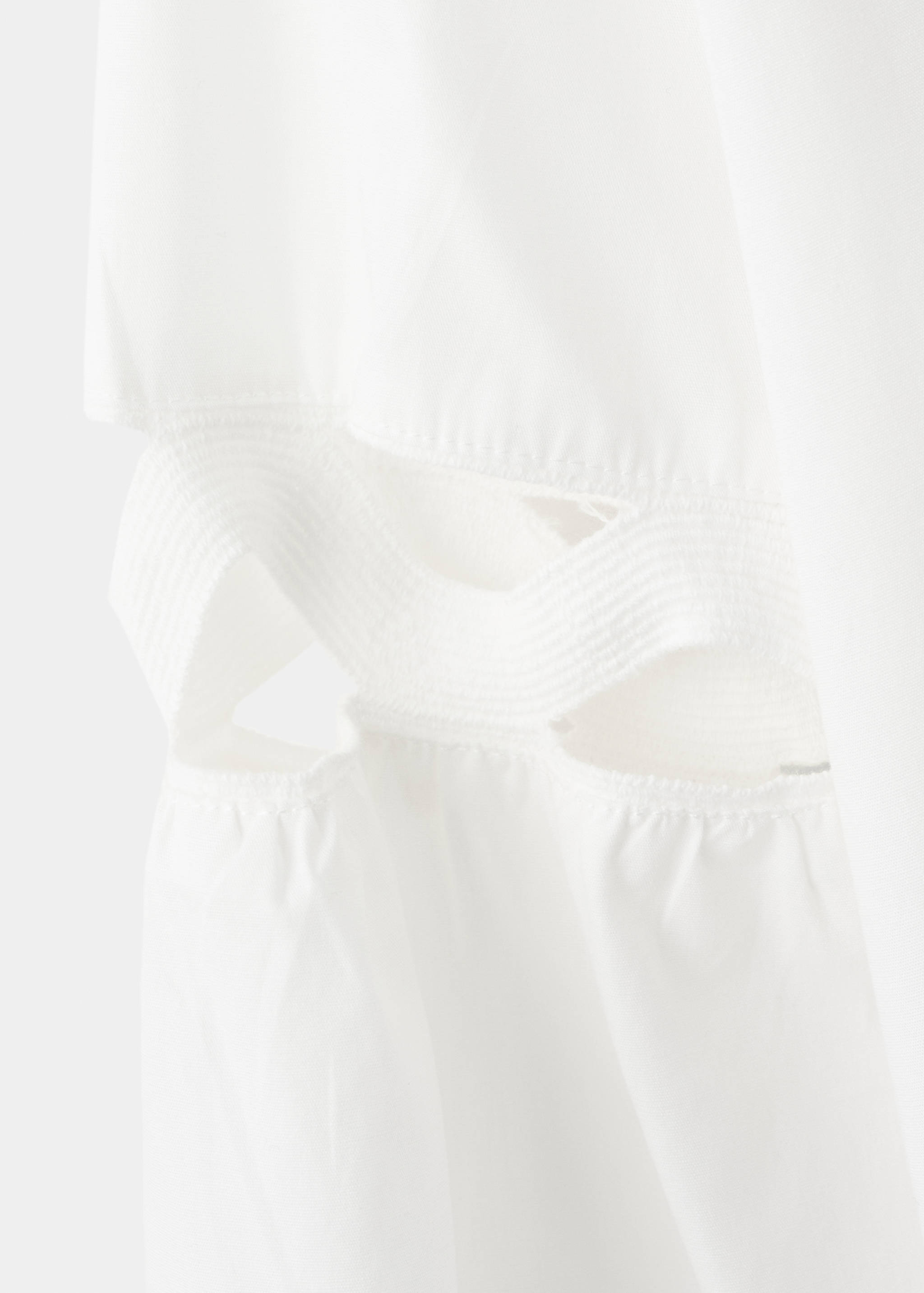 Bow cotton blouse - Details of the article 0